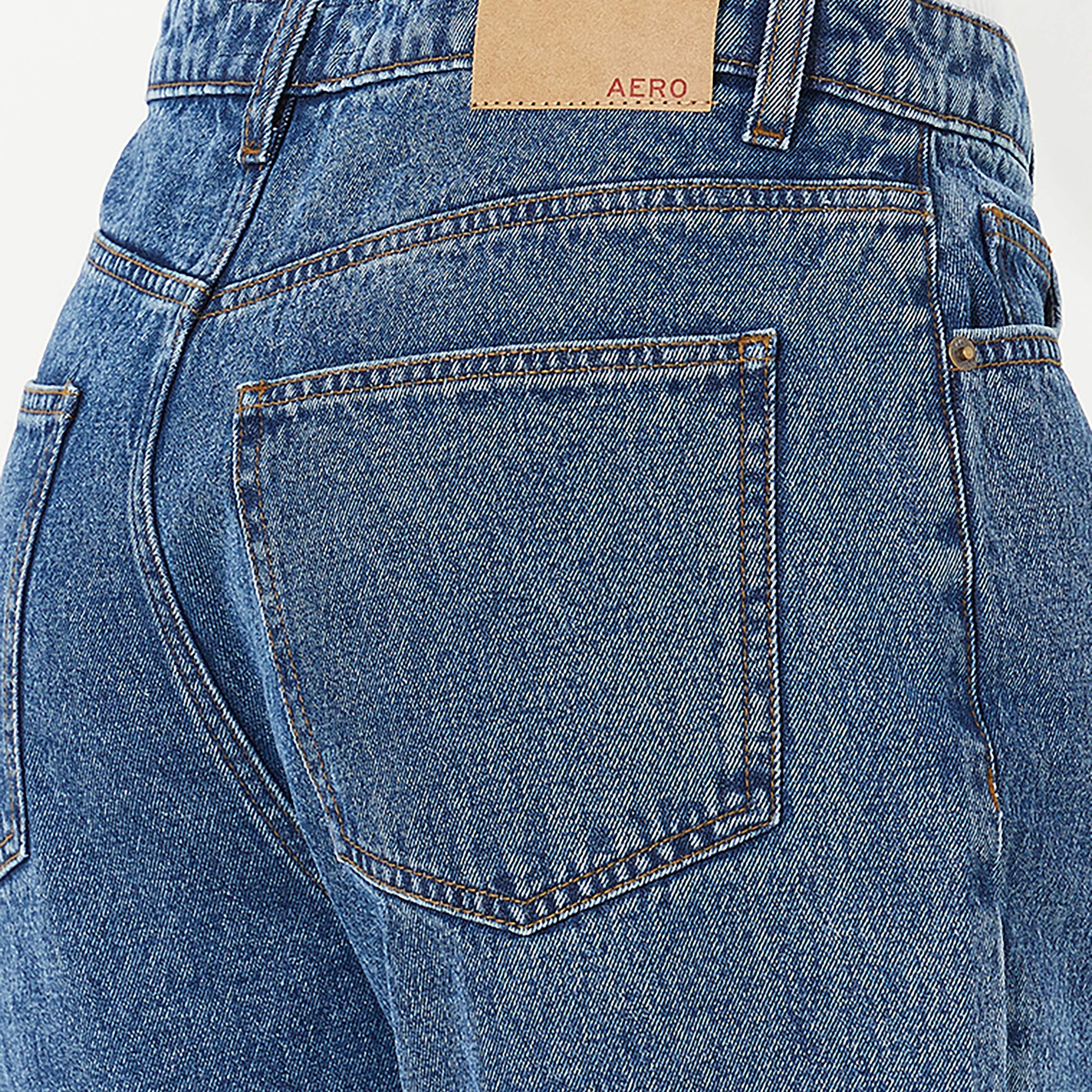 Aeropostale Plain High-Rise Button and Zip Fly Women's Jeans-women-clothing-bottoms-jeans-image-3