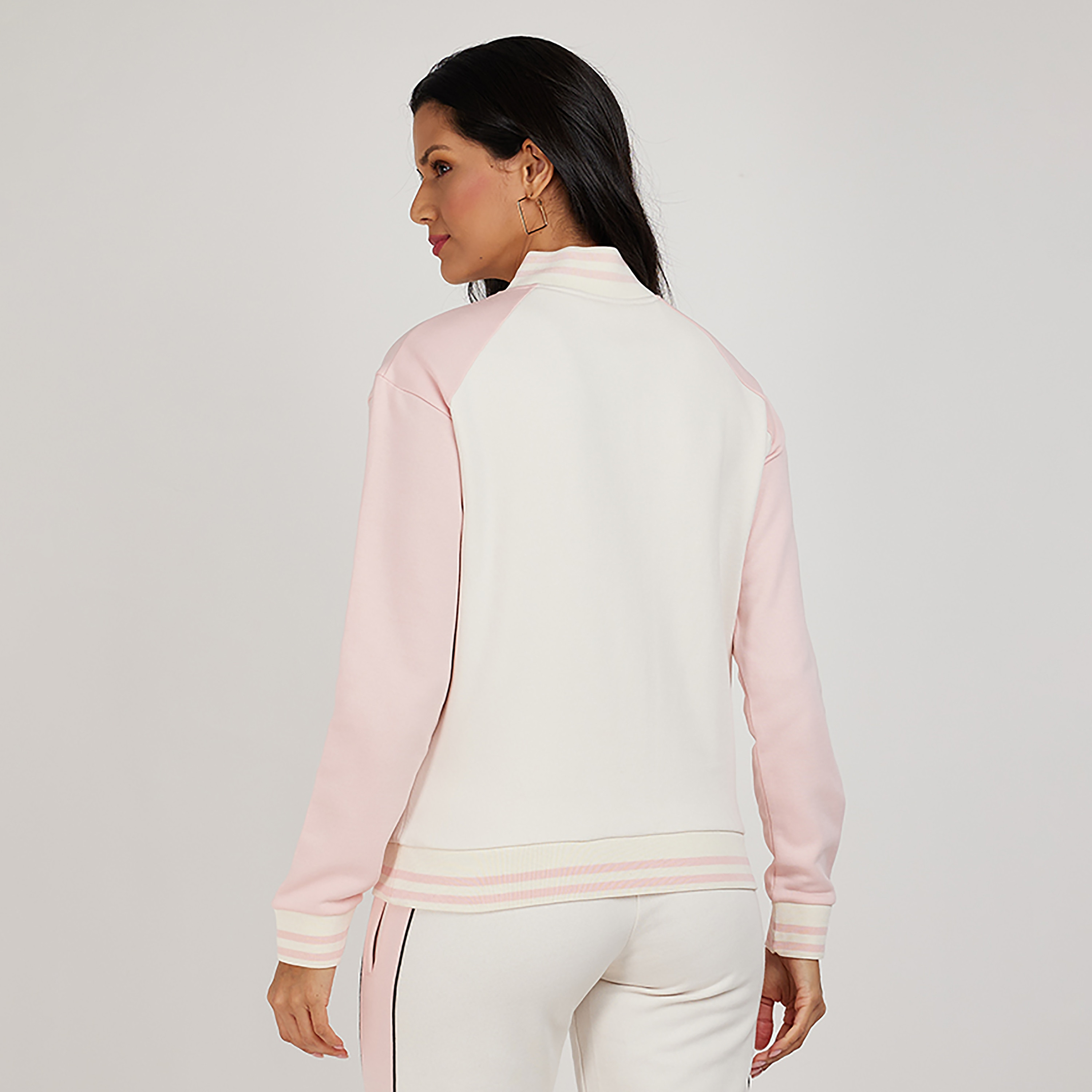 Aeropostale Colour Block Stand Collar Varsity Jacket-women-winterwear-coatsandjackets-jackets-image-4
