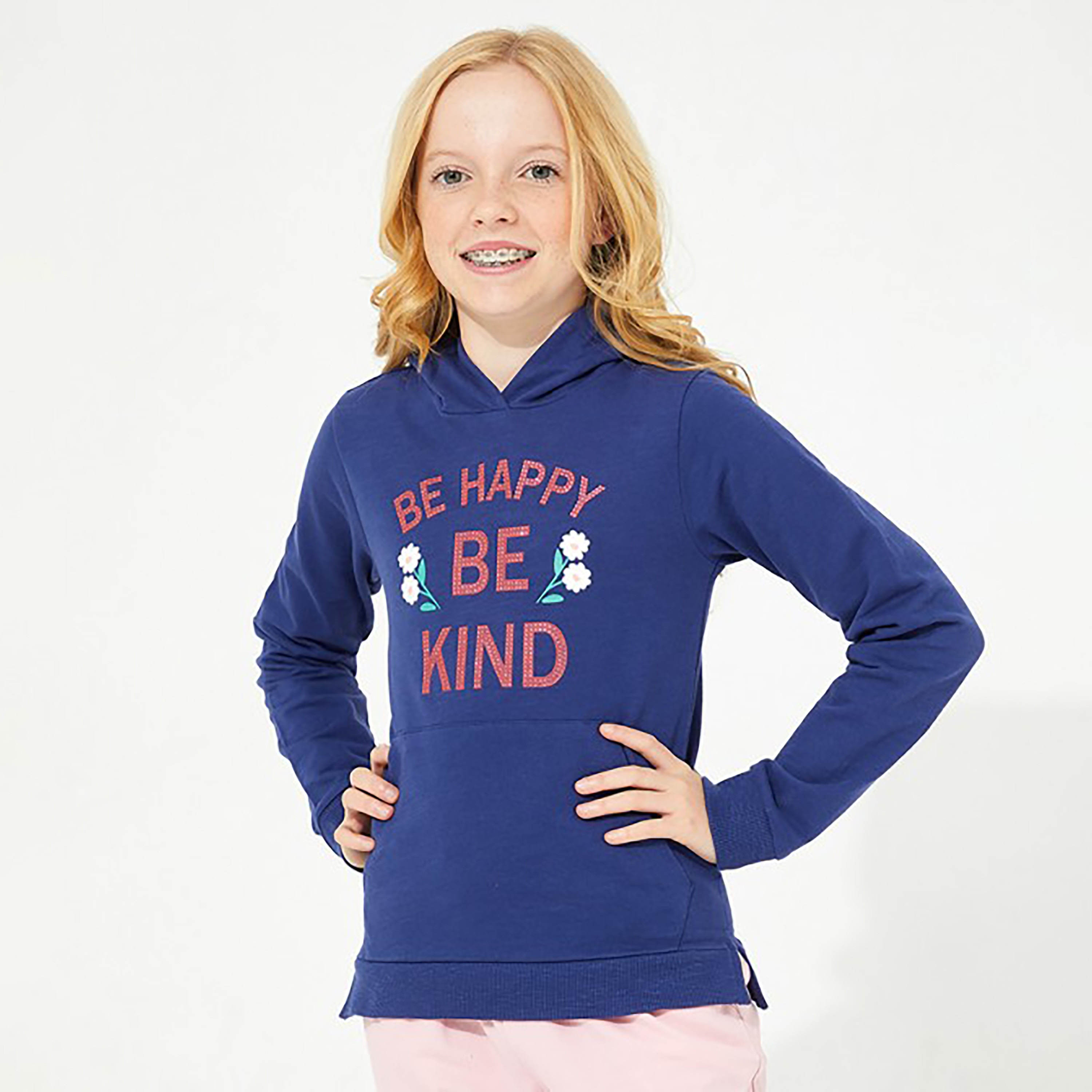 Buy Aeropostale Embellished Pullover Hoodie Online for Girls