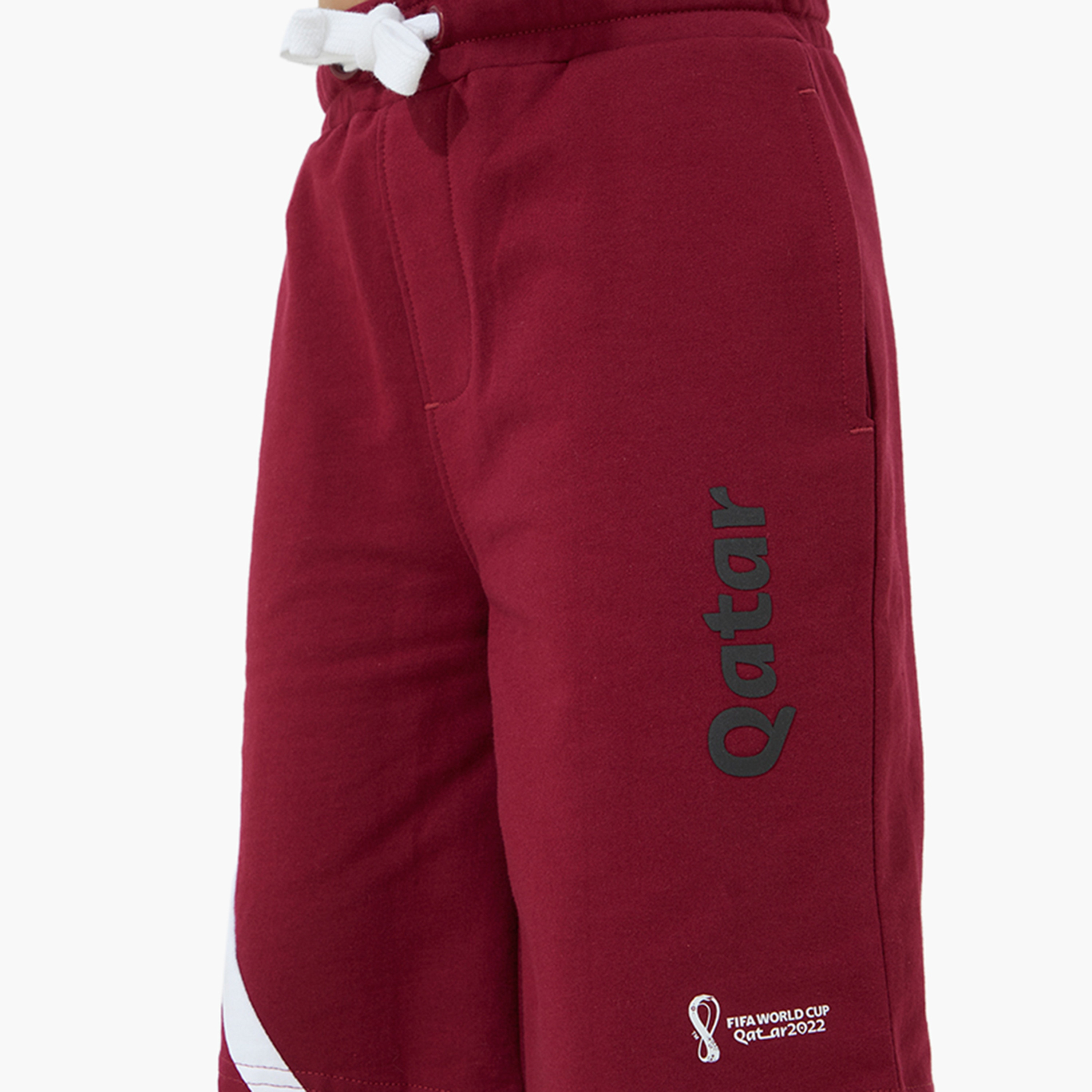 Aeropostale FIFA 2022 Qatar Country Print Shorts with Drawstring Closure-sports-boys-clothing-bottoms-image-2