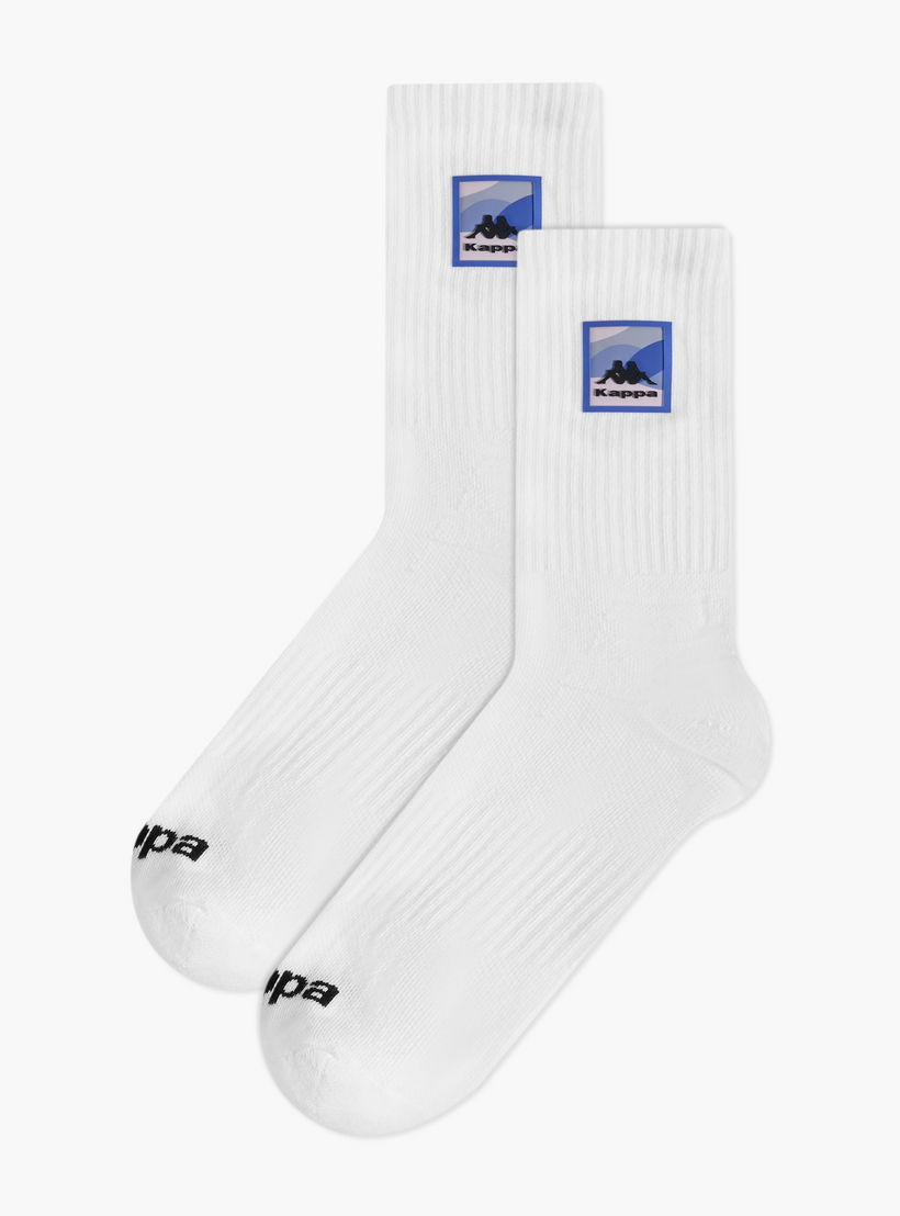 جوارب رياضية طول متوسط للرجال من كابا - طقم من 2-men-socks-image-1
