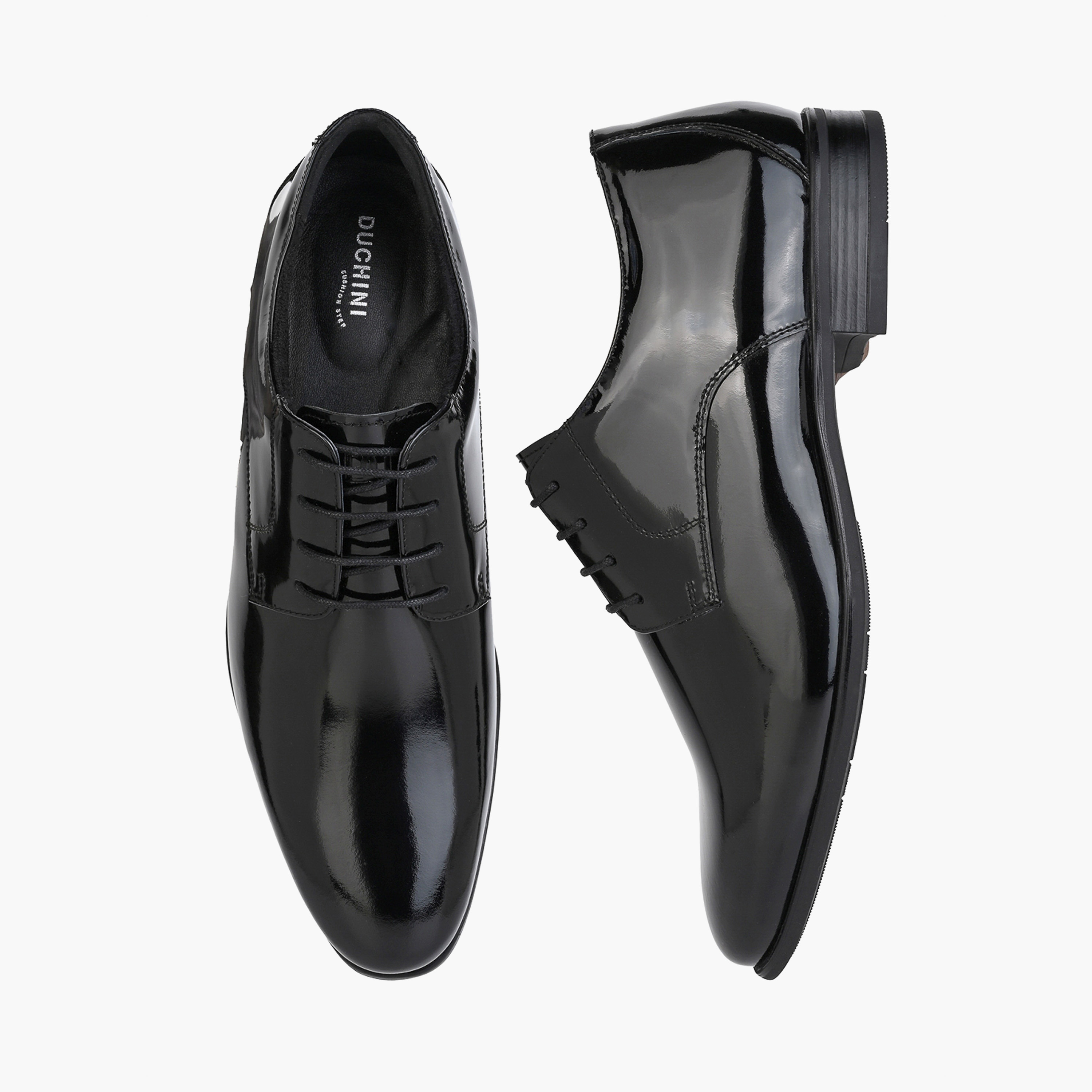 Duchini Men Genuine Leather Lace-Up Derby Shoes-men-shoes-formalshoes-image-1