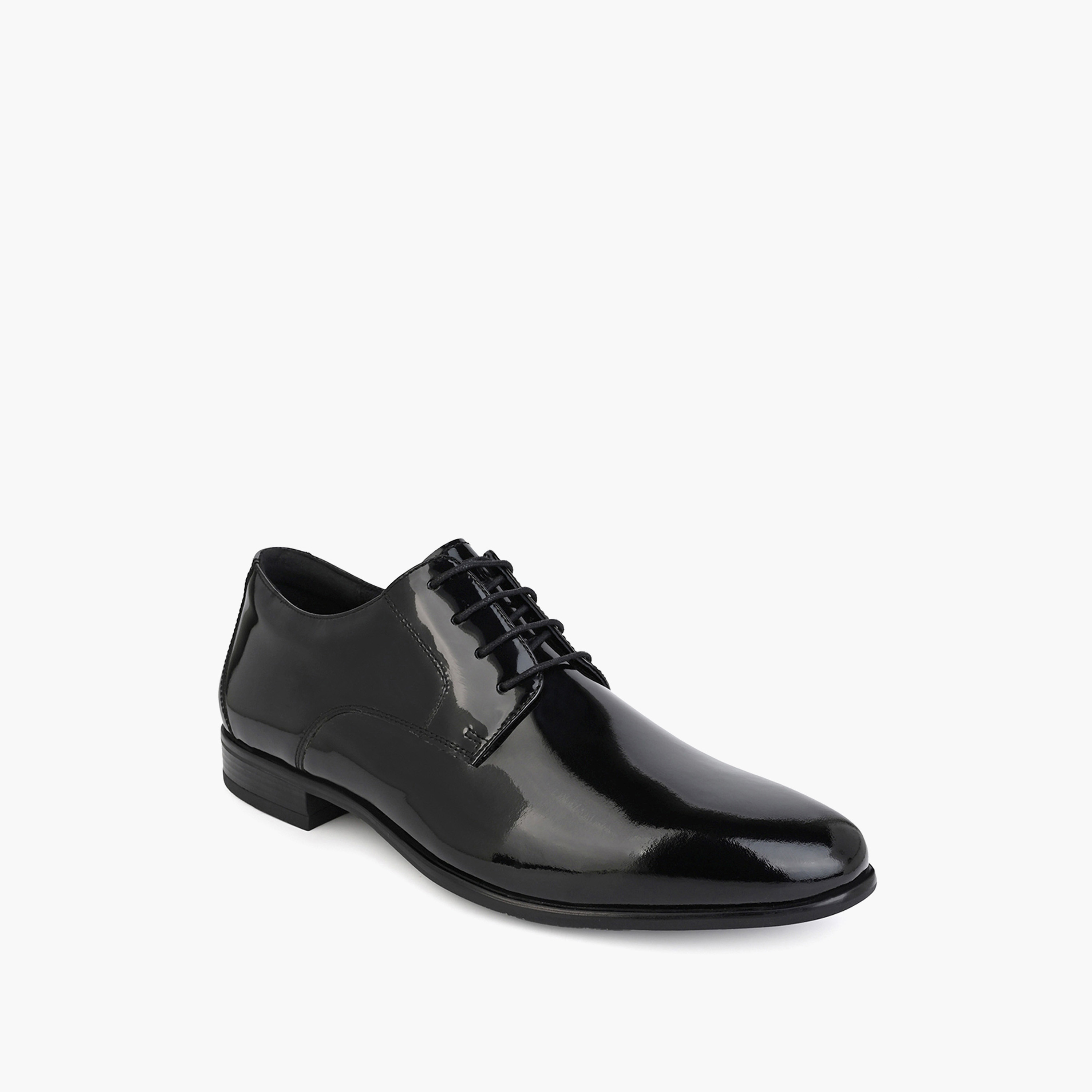 Duchini Men Genuine Leather Lace-Up Derby Shoes-men-shoes-formalshoes-image-2