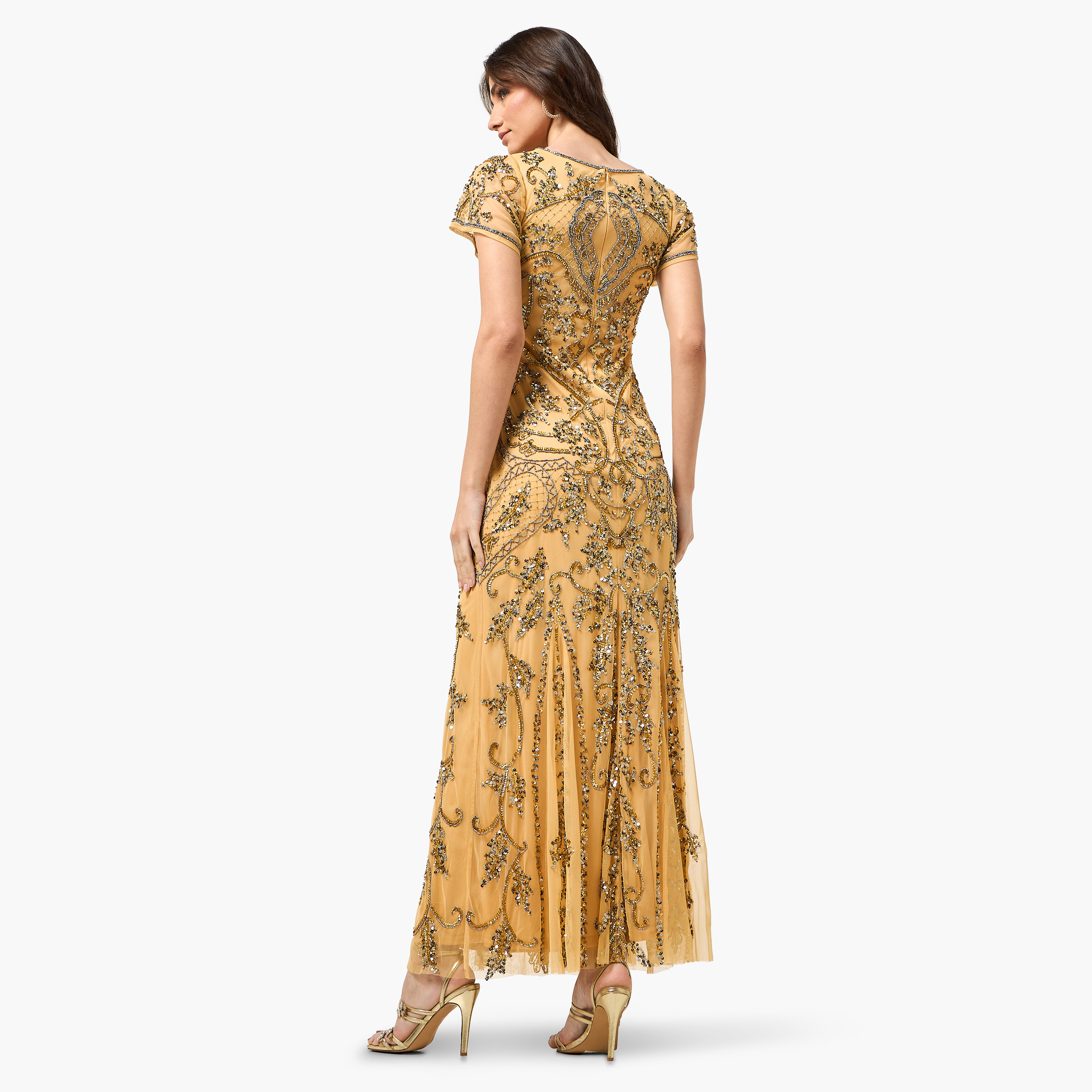 Amelia Rose Sequined Trumpet Women's Evening Maxi Dress-women-clothing-dresses-image-4