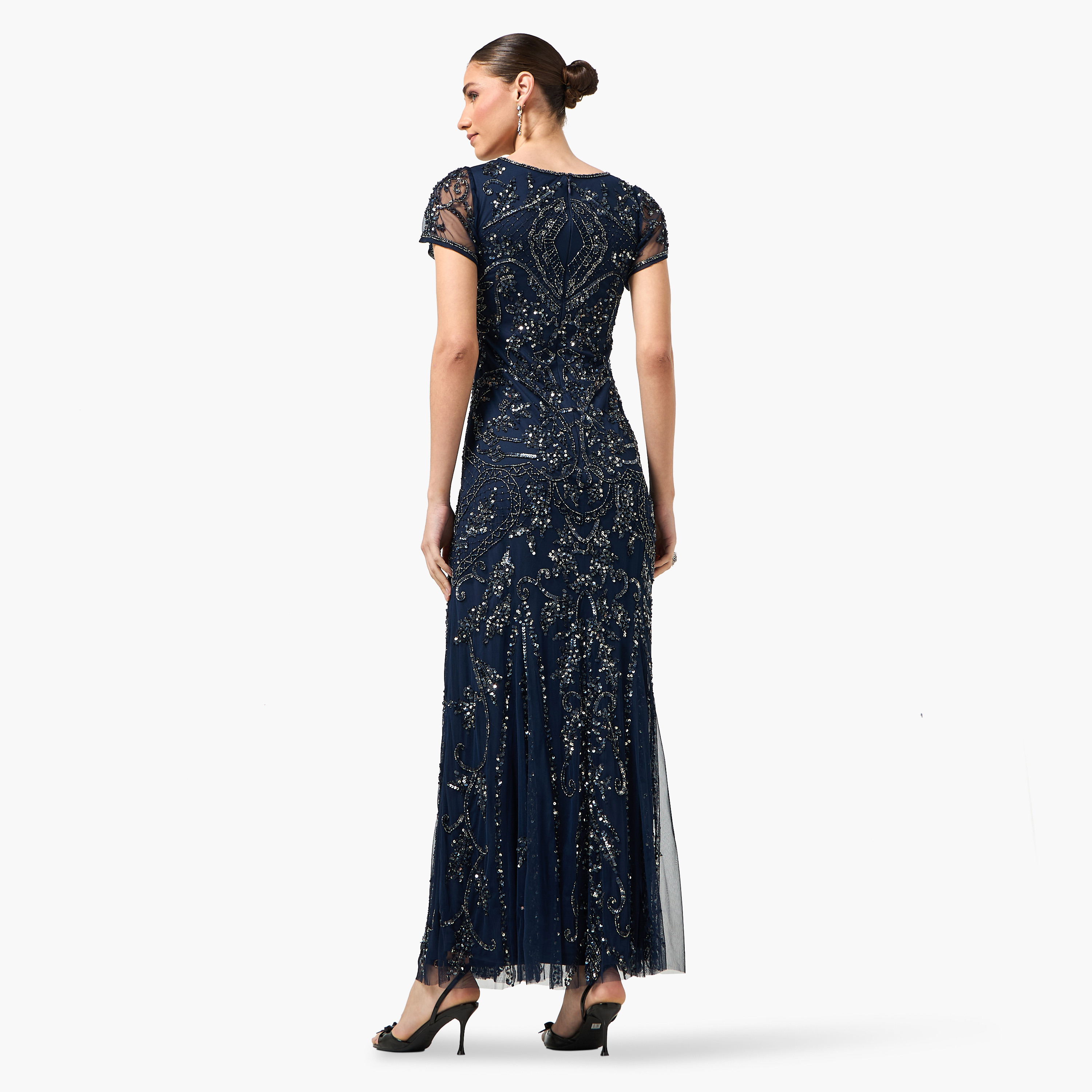 Amelia Rose Sequined Trumpet Women's Evening Maxi Dress-women-clothing-dresses-image-4