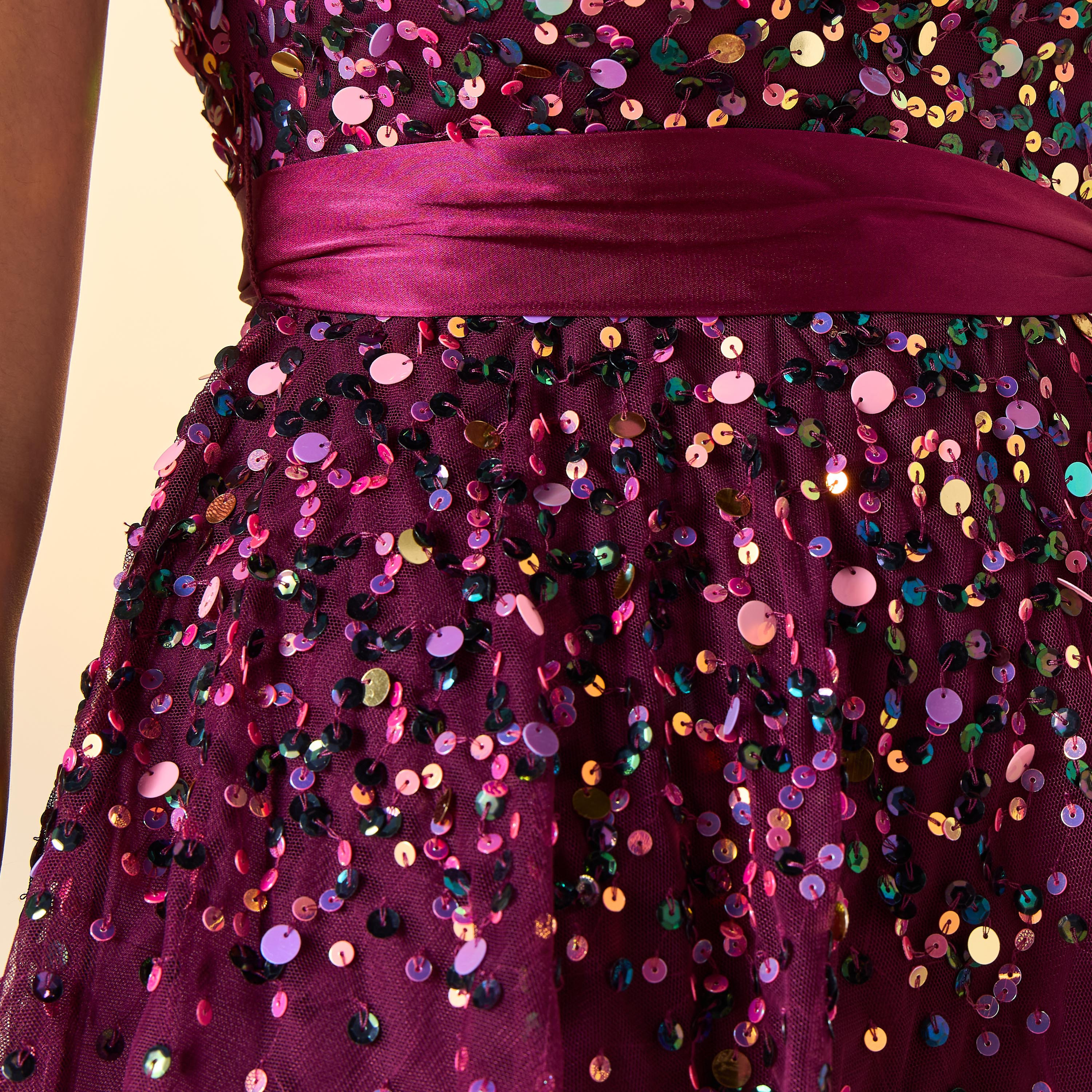 Amelia Rose Embellished Midi Dress with Short Sleeves-women-clothing-dresses-image-5