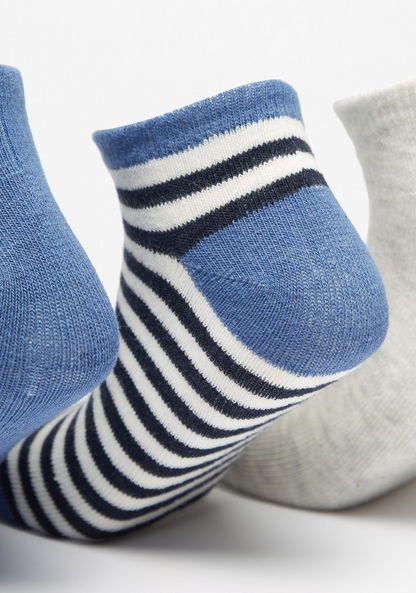 Set of 5 - Assorted Ankle Length Socks-Boy%27s Socks-image-1
