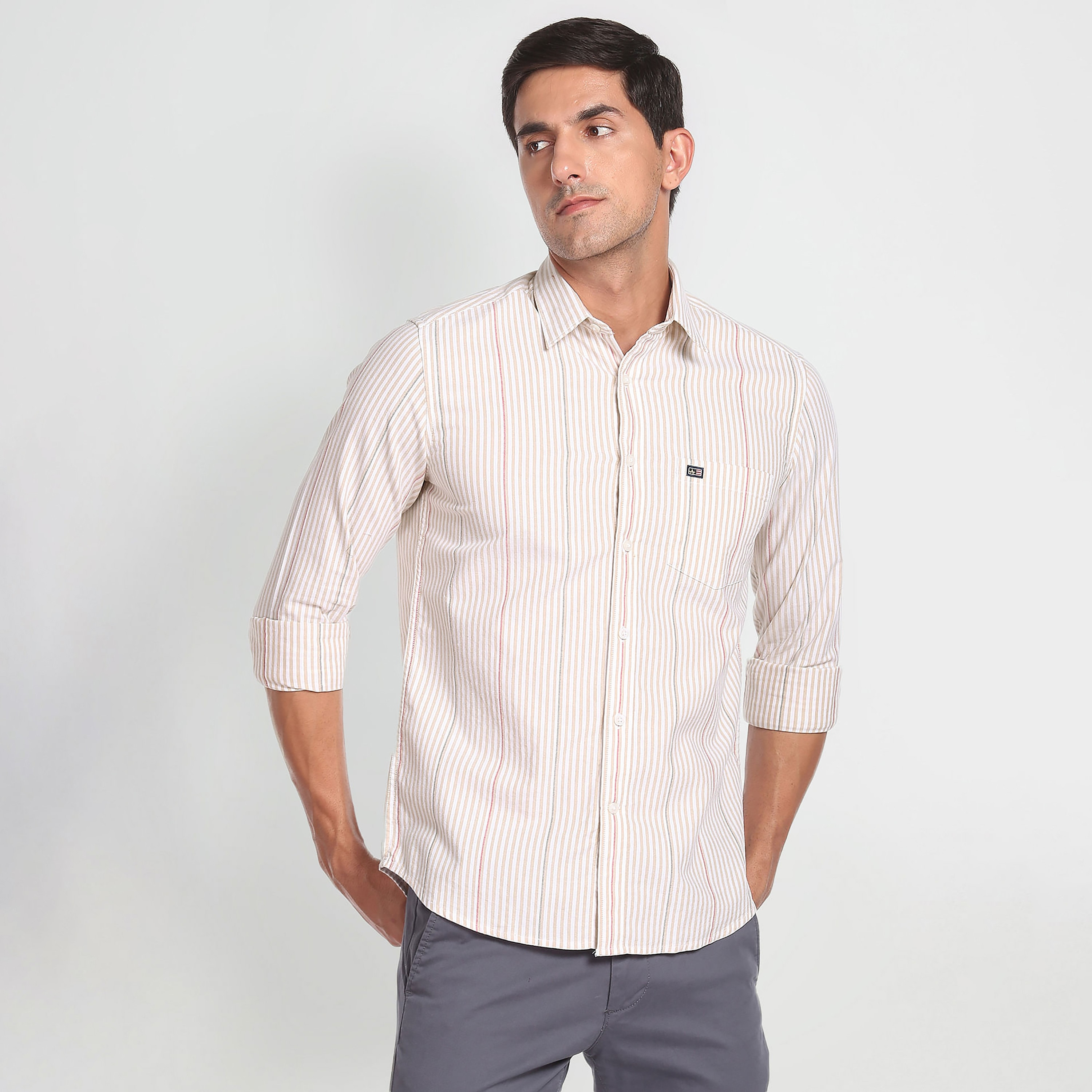 Arrow casual shirts new on sale arrivals