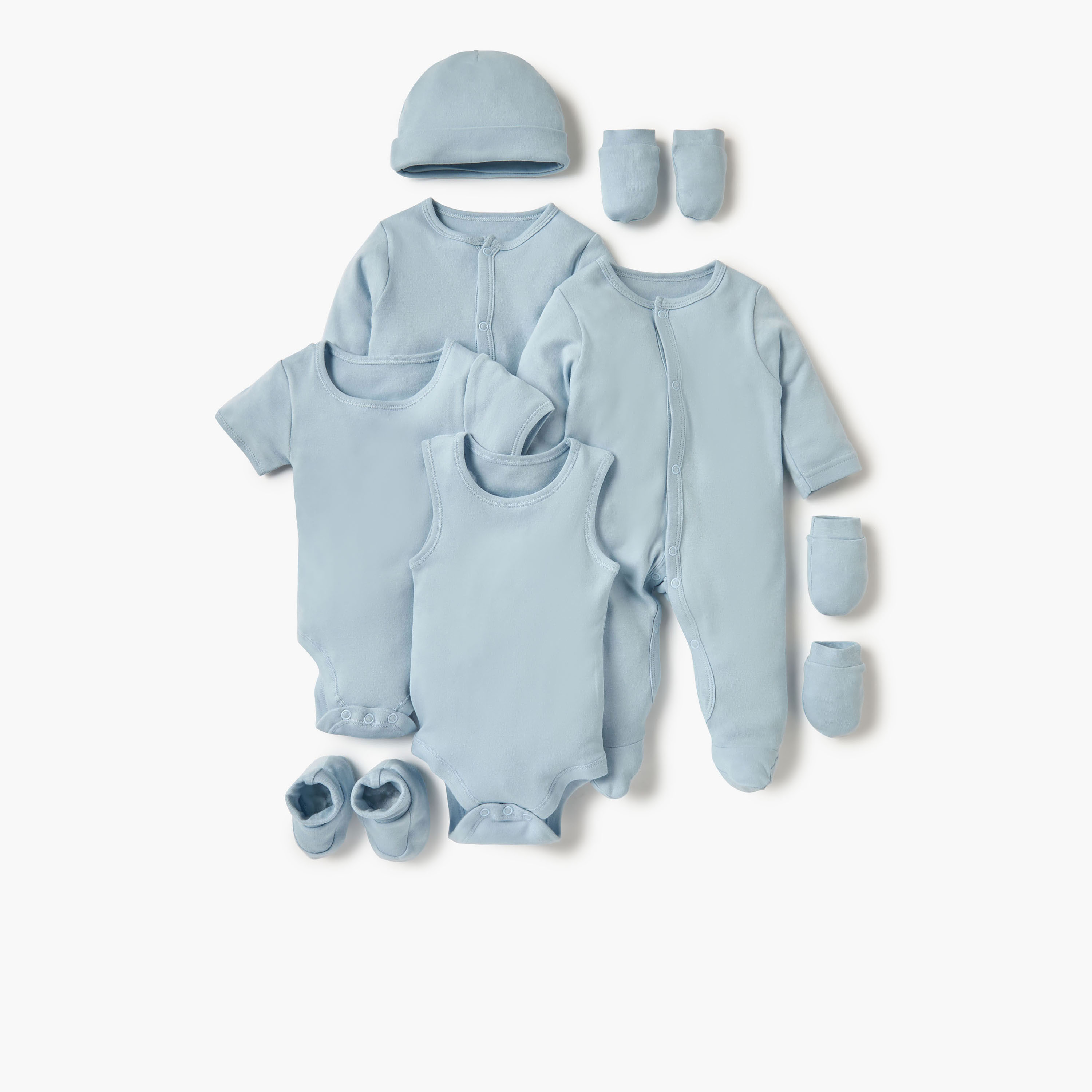 Juniors Solid 8-piece Apparel  Set-baby-boys-clothing-setsandcoords-image-1