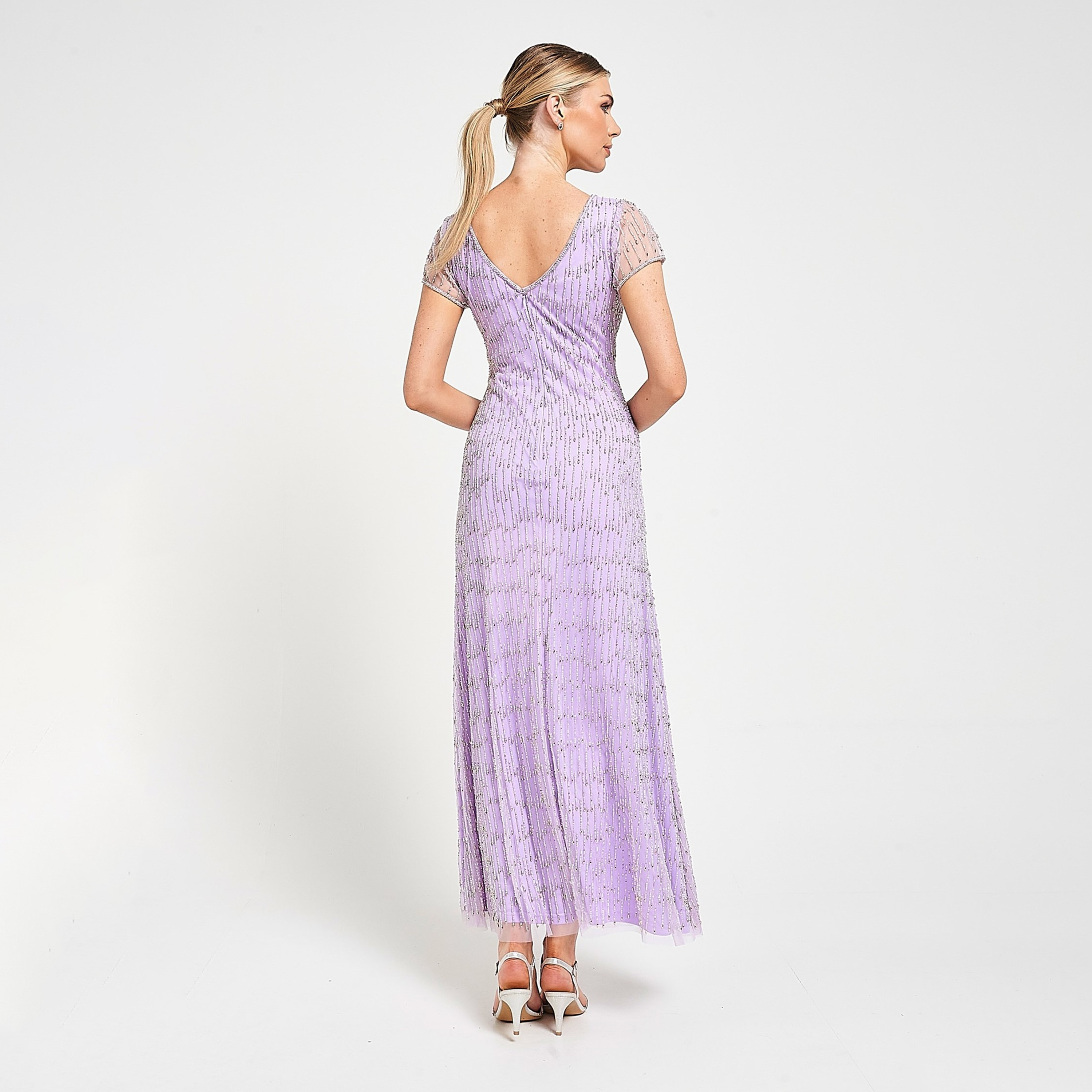 فستان سهرة ماكسي نسائي باللون الأرجواني المزين بالخرز من أميليا روز-women-clothing-dresses-image-3