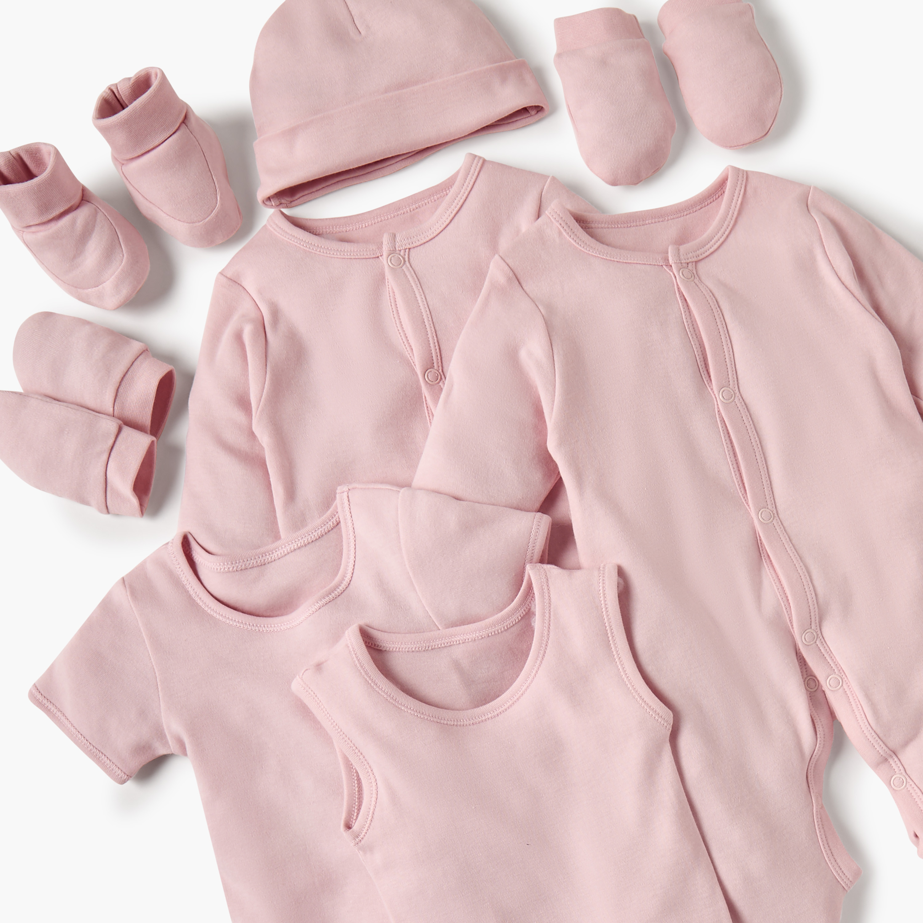 Juniors Solid 8-piece Apparel  Set-baby-girls-clothing-setsandcoords-image-4