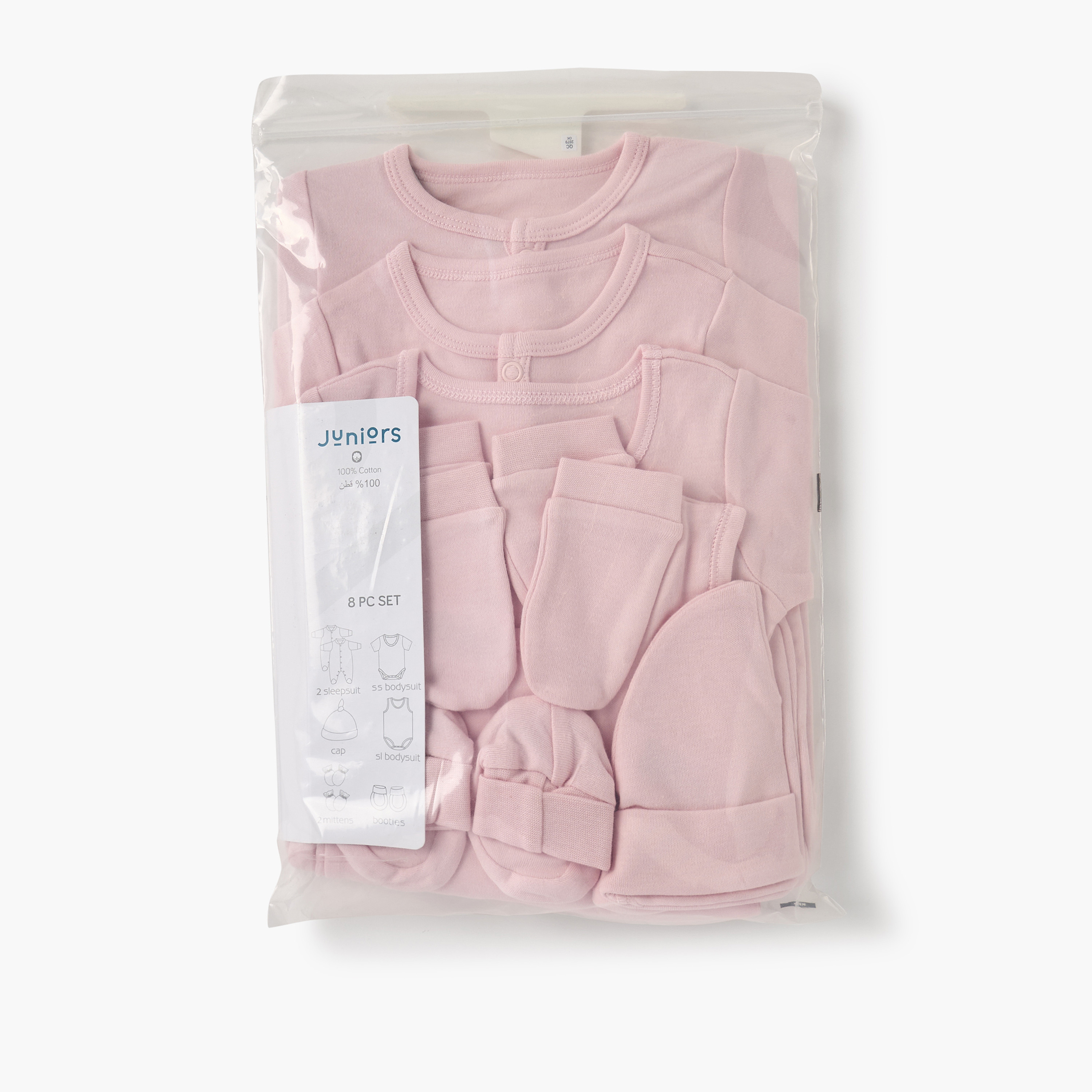 Juniors Solid 8-piece Apparel  Set-baby-girls-clothing-setsandcoords-image-5