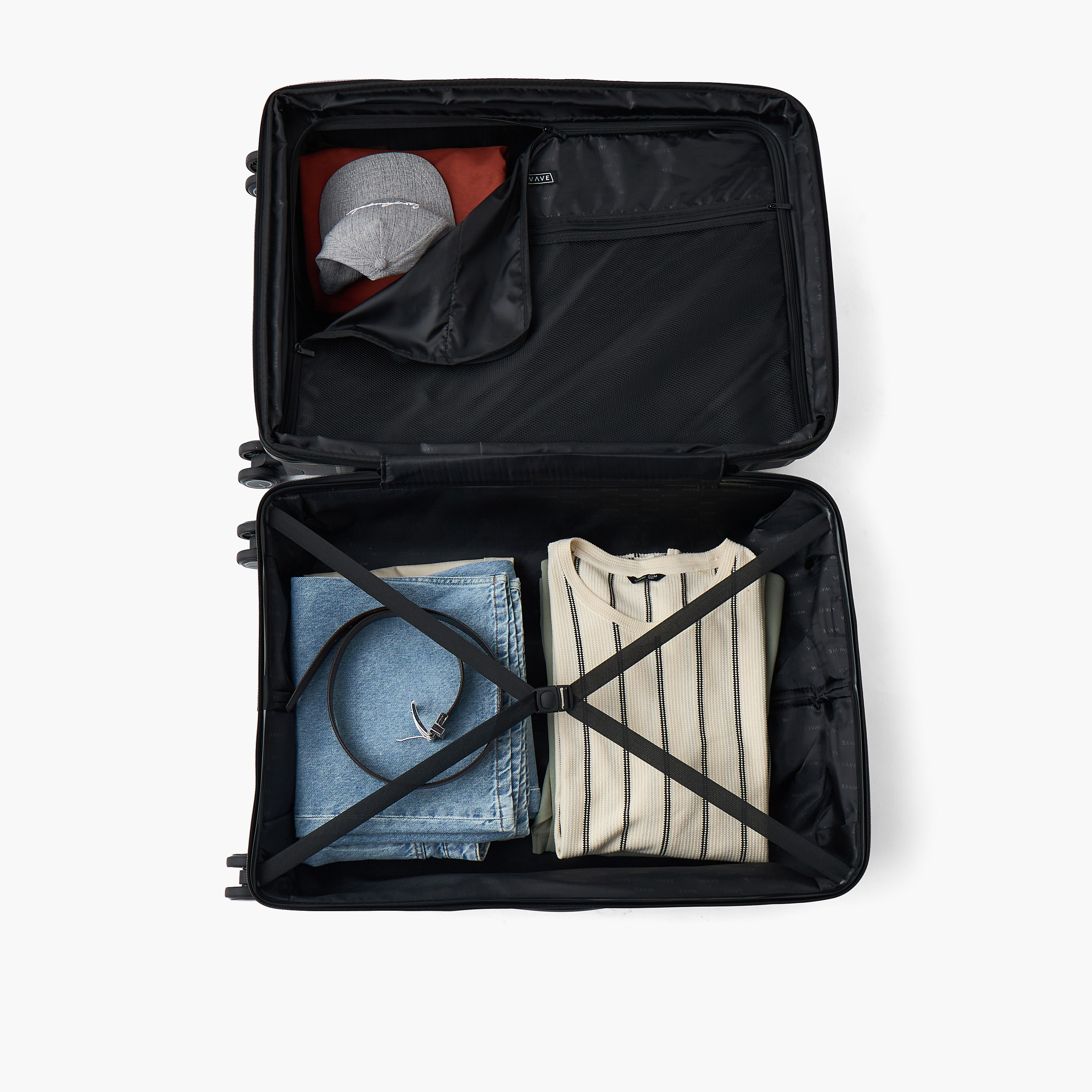 WAVE Textured Hardcase Trolley Bag with Retractable Handle - Set of 3-travel-luggagesandbags-luggage-image-12