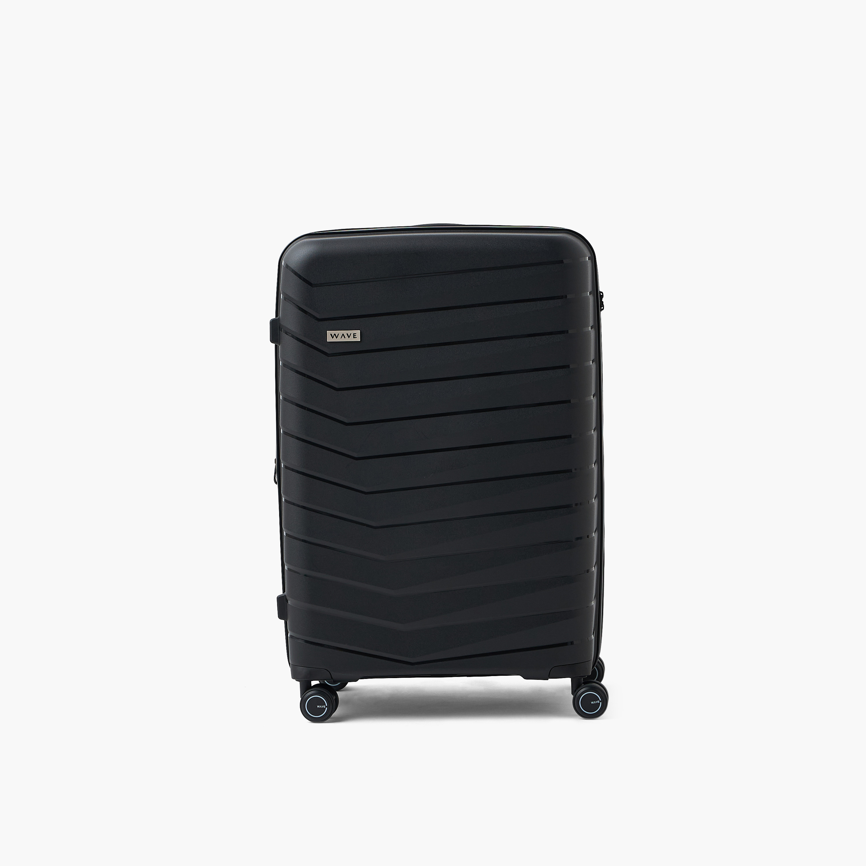 WAVE Textured Hardcase Trolley Bag with Retractable Handle - Set of 3-travel-luggagesandbags-luggage-image-4
