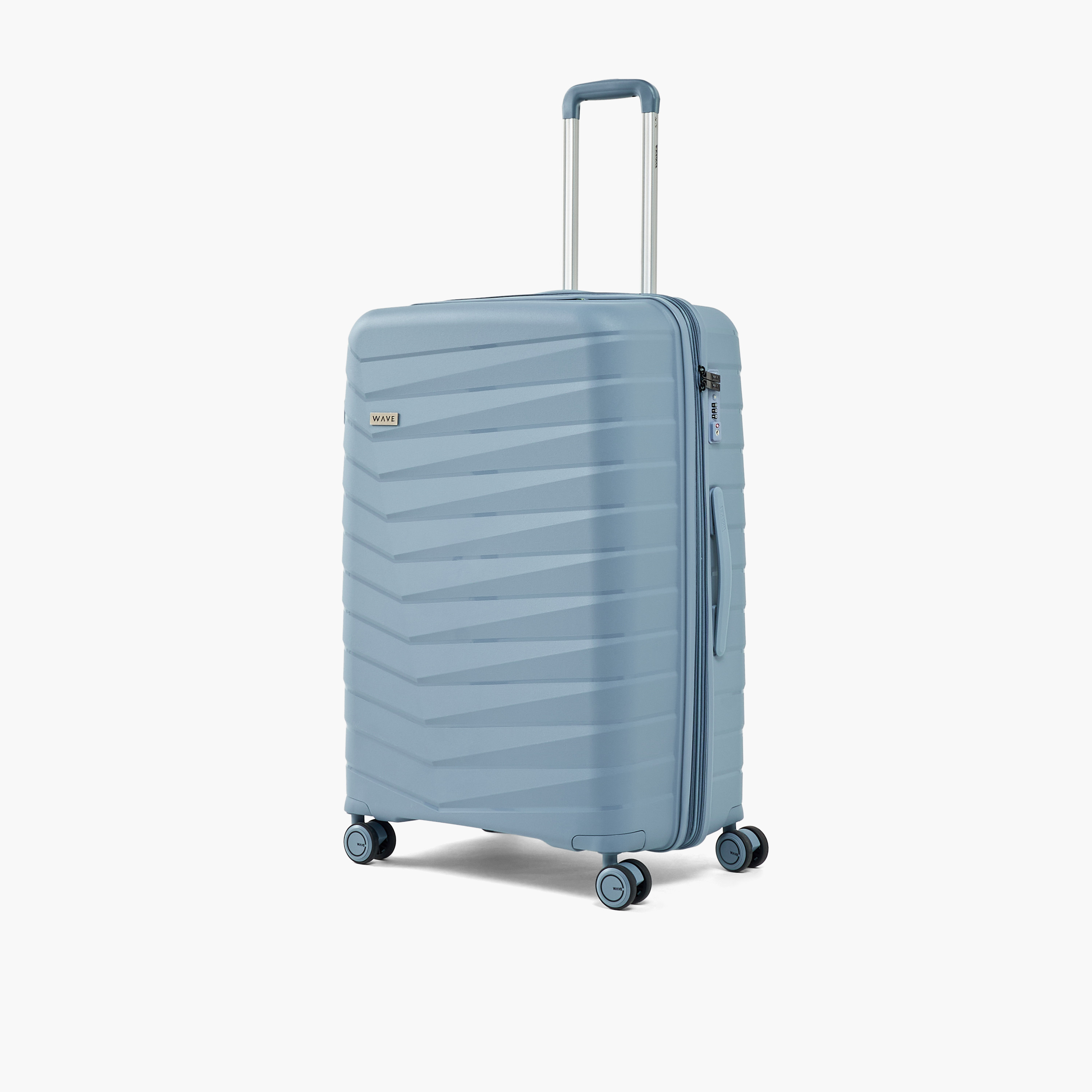 WAVE Textured Hardcase Trolley Bag with Retractable Handle - Set of 3-travel-luggagesandbags-luggage-image-4