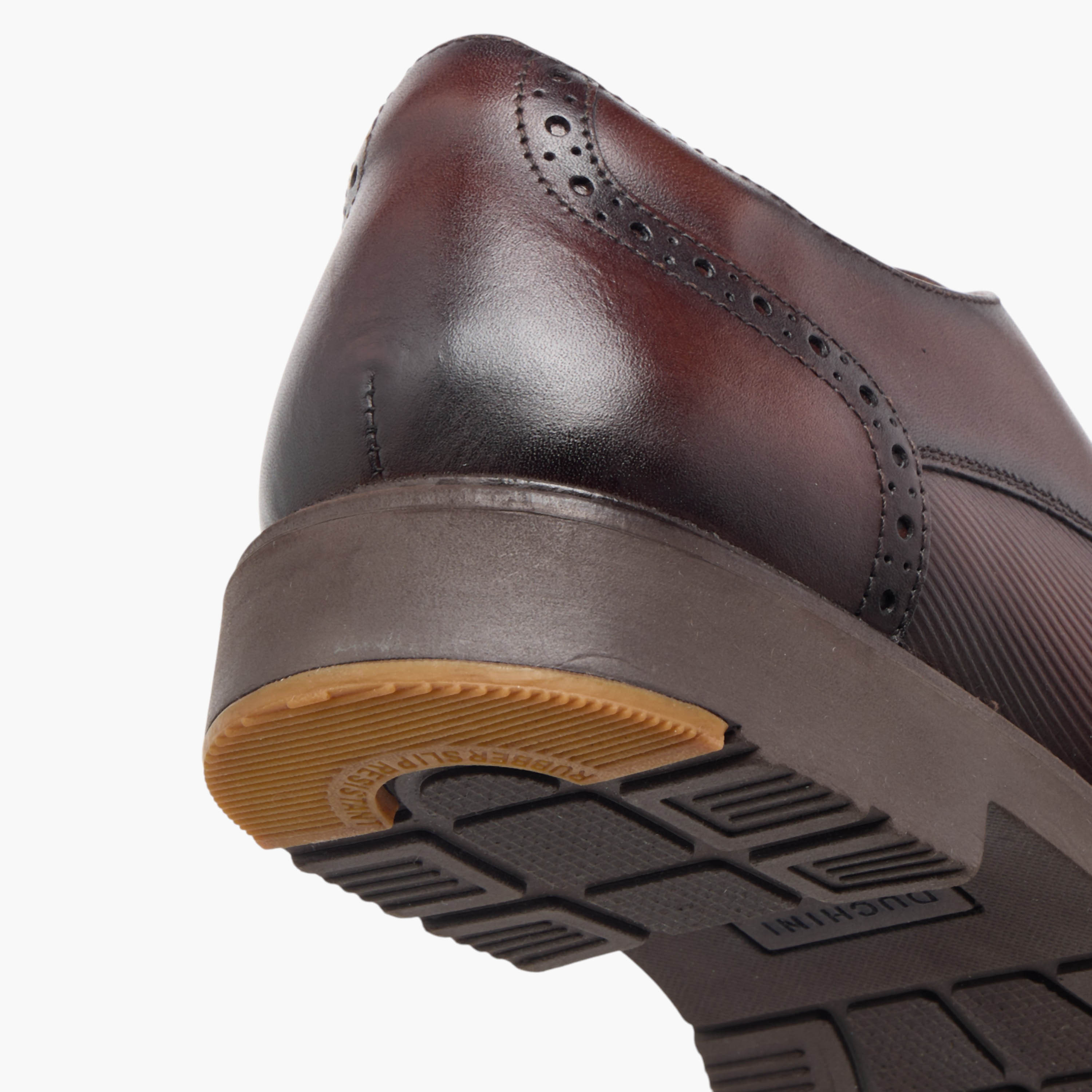 Duchini Men's Leather Textured Lace-Up Derby Shoes-men-shoes-formalshoes-image-5