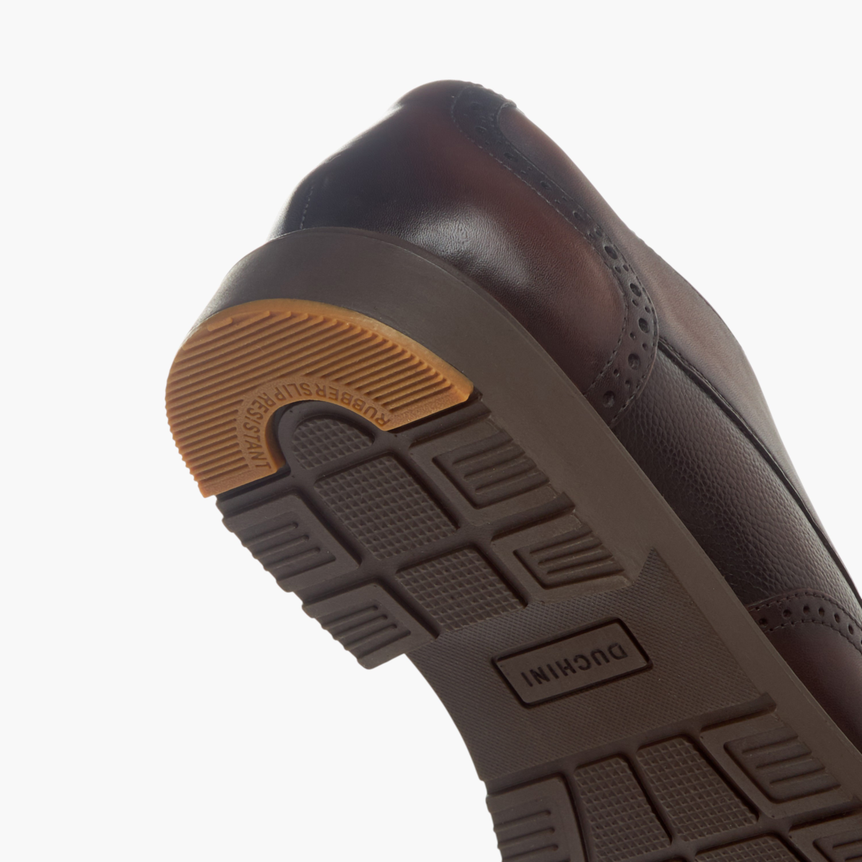 حذاء ديربي جلد بارز الملمس برباط للرجال من دوتشيني-men-shoes-formalshoes-image-5