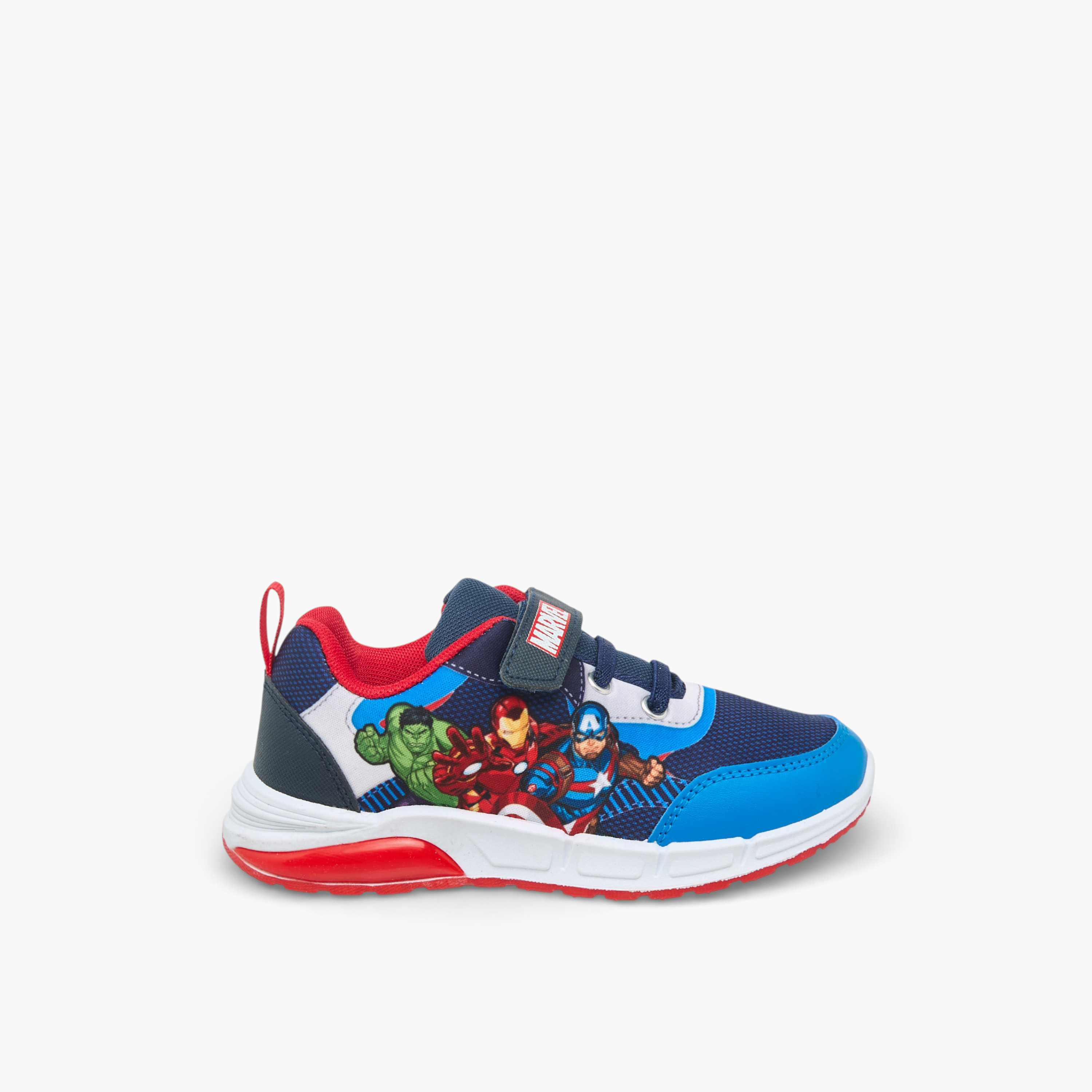 Marvel Boys Hook & Loop Ankle Sneakers-boys-shoes-sneakers-image-3