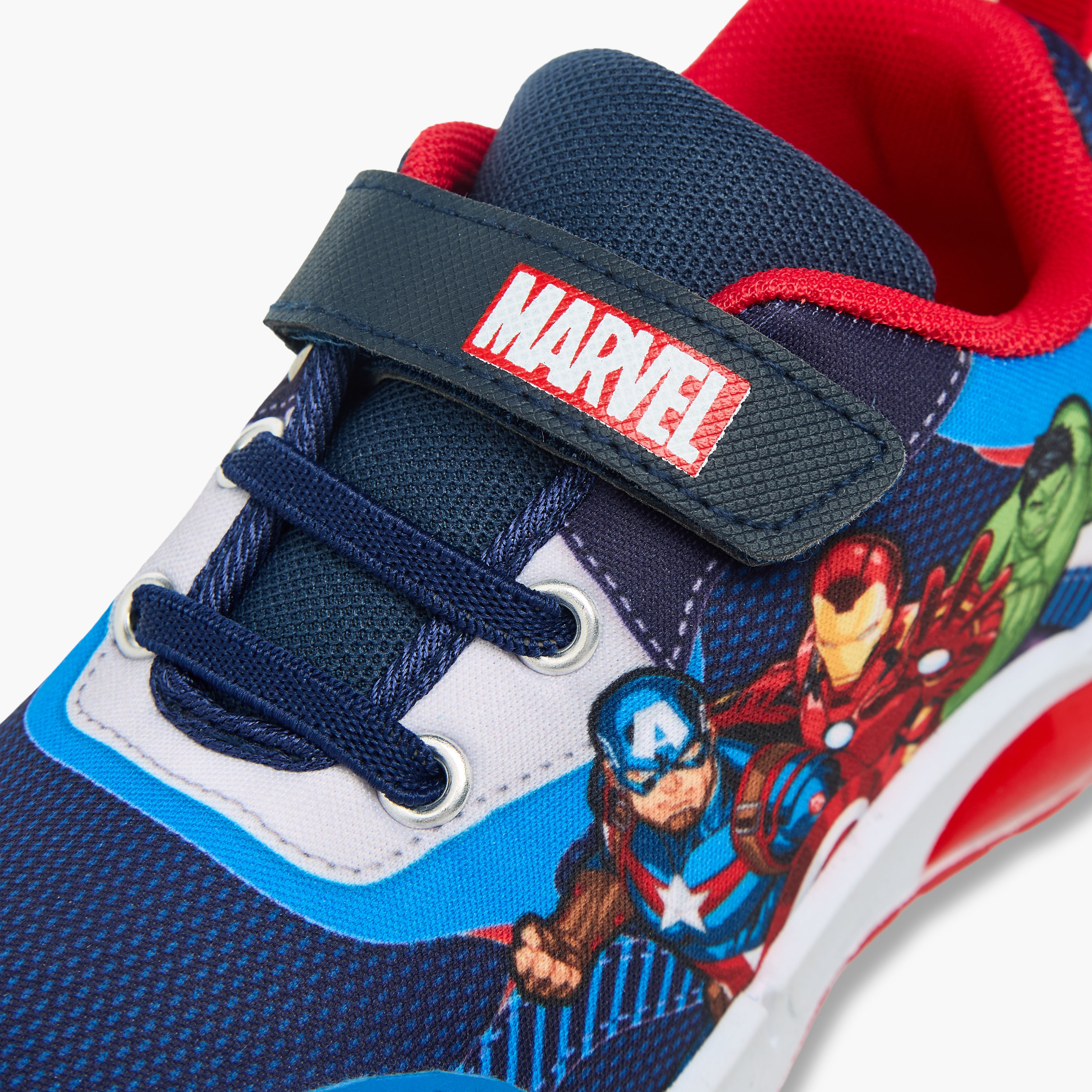 Marvel Boys Hook & Loop Ankle Sneakers-boys-shoes-sneakers-image-4