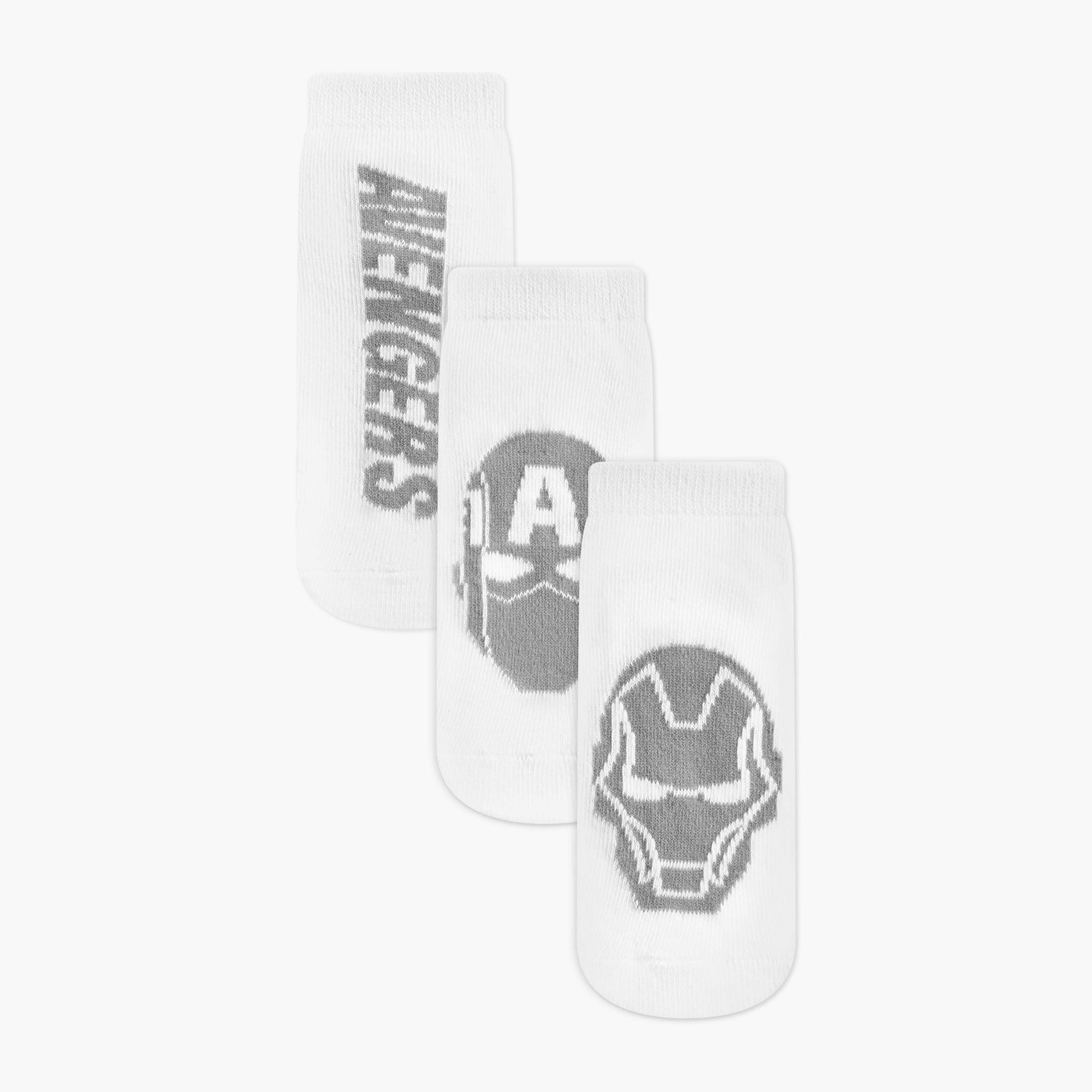 طقم جوارب بطول الكاحل بطبعات عدد 3-boys-accessories-socks-image-1