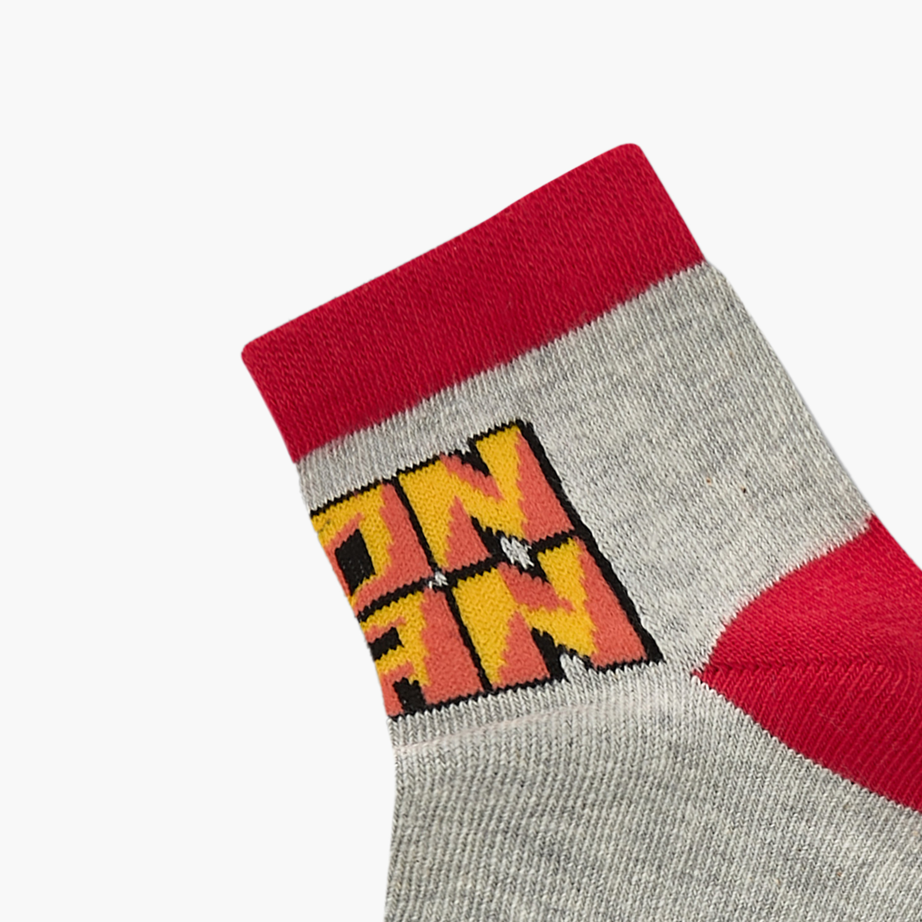 Avengers Detail Ankle Length Socks - Set of 3-boys-accessories-socks-image-3