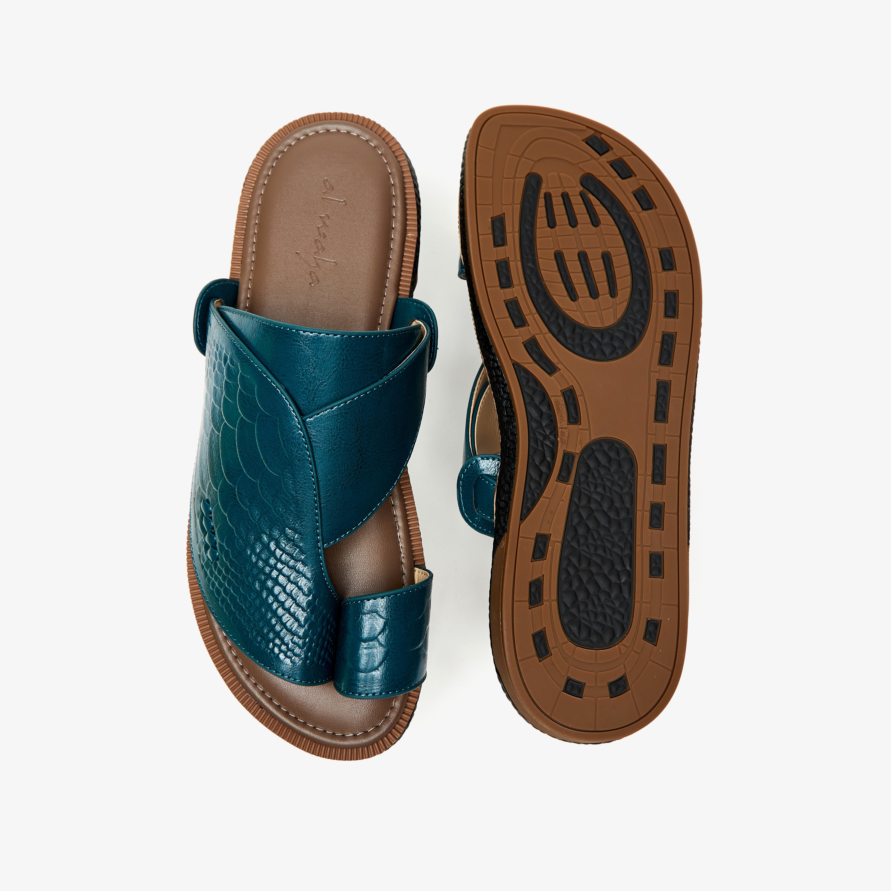 صندل عربي بارز الملمس وسهل الارتداء من الواحة-cpmen-footwear-sandals-image-5