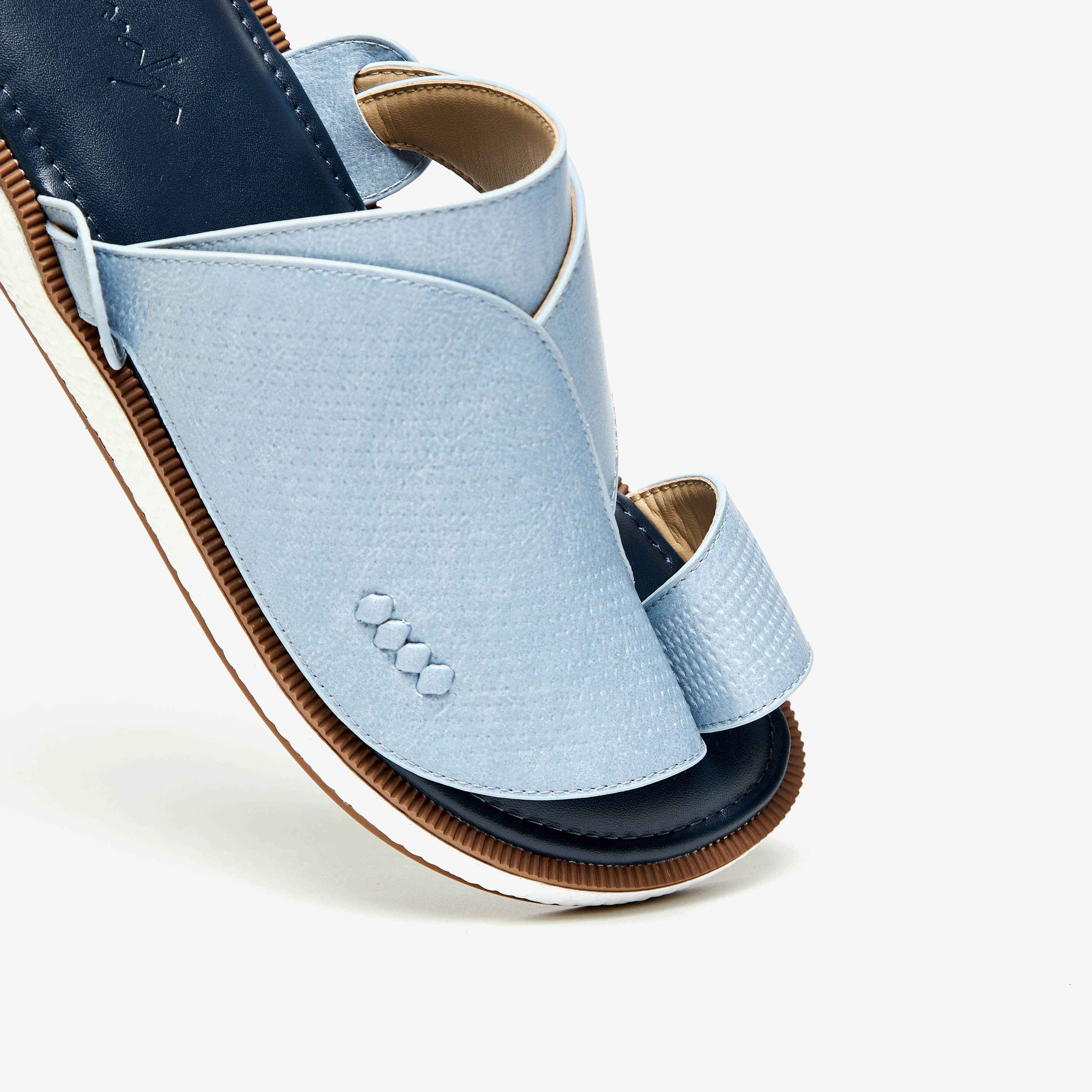 Al Waha Textured Slip-On Arabic Sandals-men-shoes-sandals-image-4