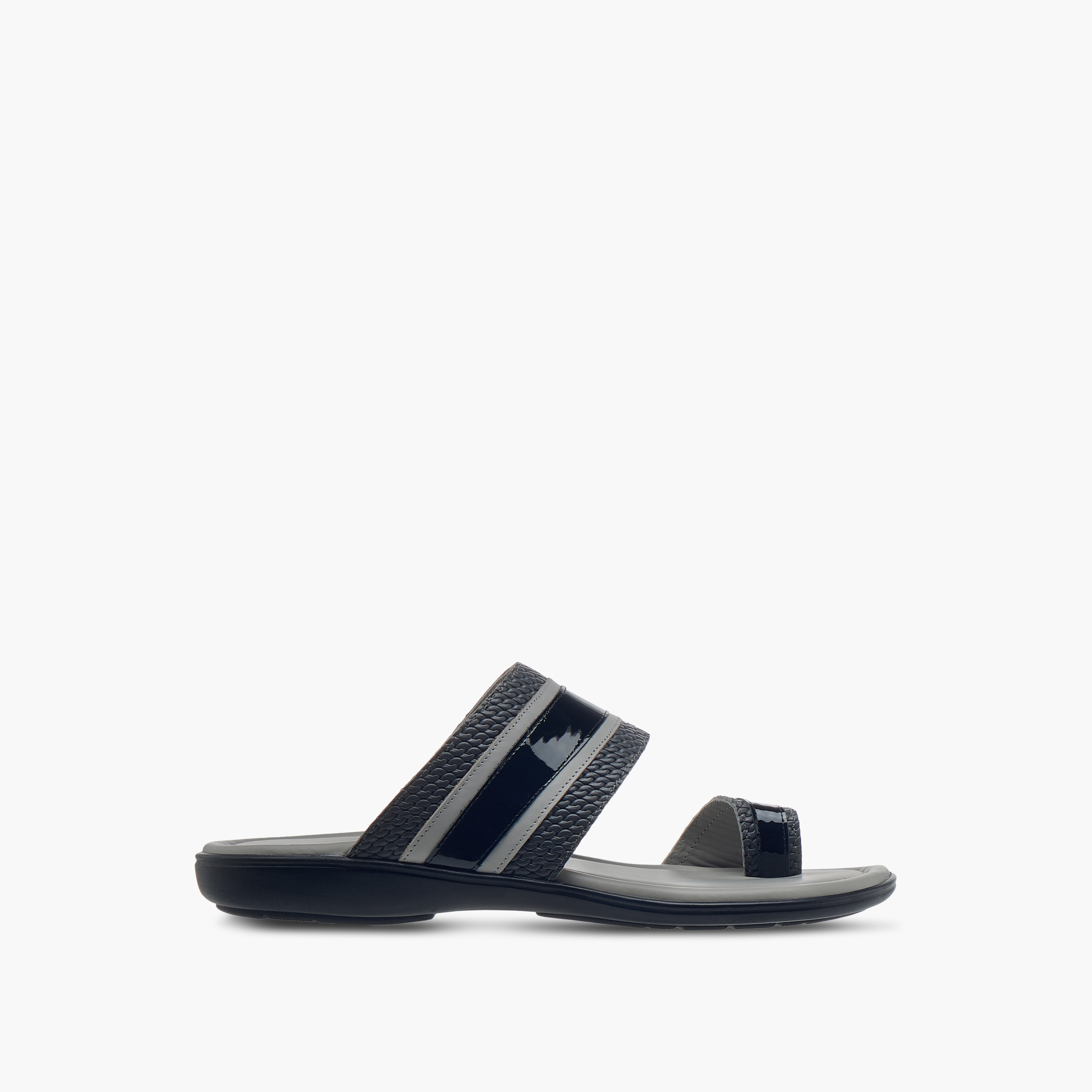 صندل عربي سهل الارتداء بارز الملمس بإصبع من الواحة-men-shoes-sandals-image-2