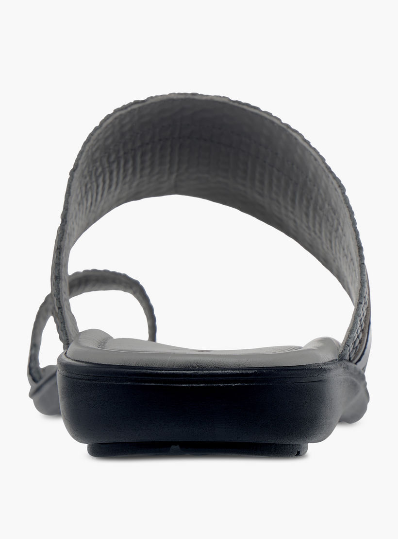 صندل عربي سهل الارتداء بارز الملمس بإصبع من الواحة-men-shoes-sandals-image-4