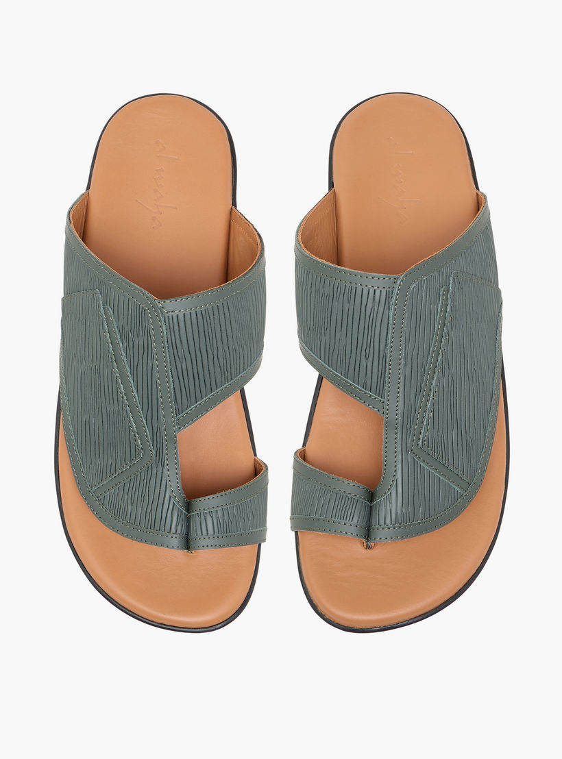 صندل عربي بارز الملمس للرجال من الواحة-men-shoes-sandals-image-1