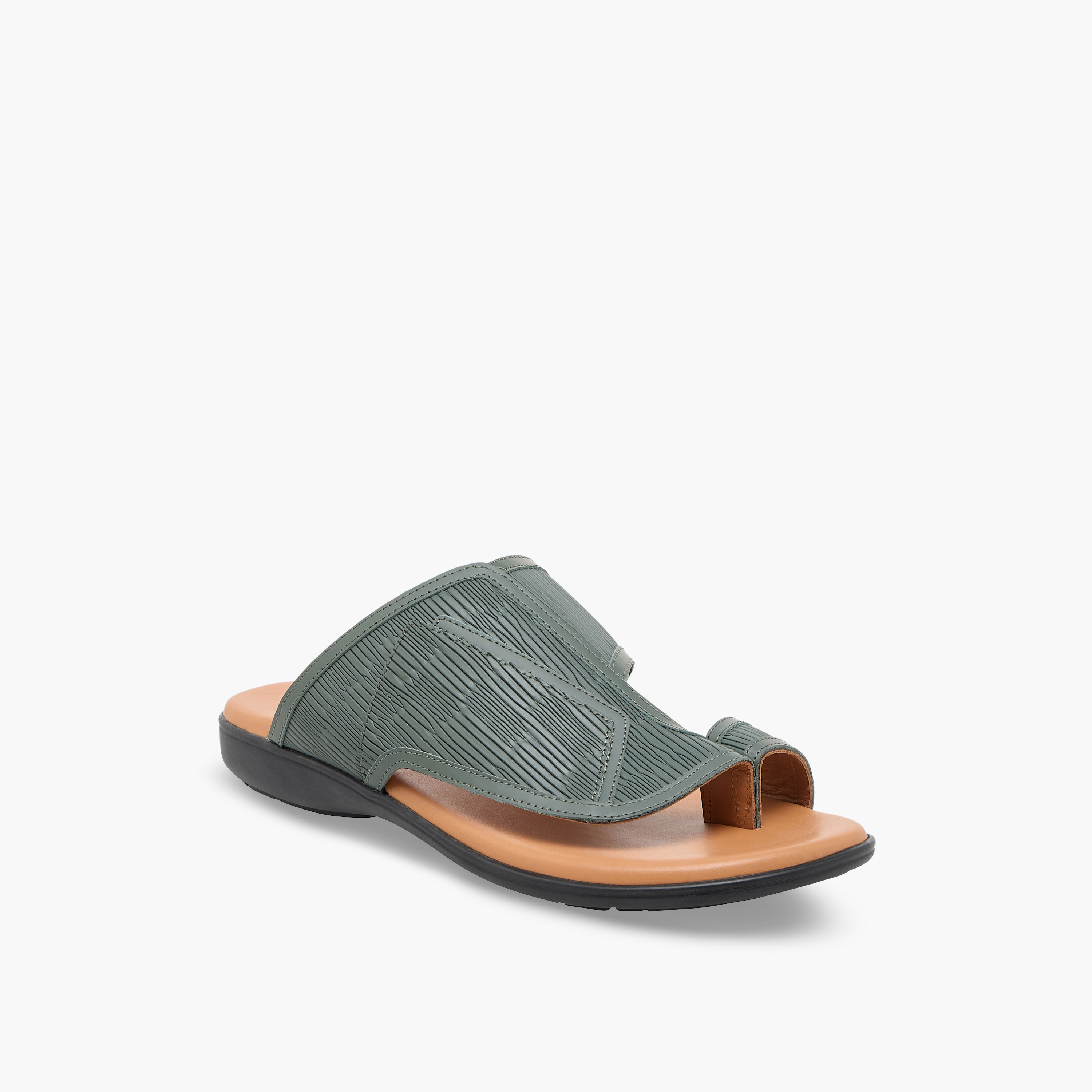 صندل عربي بارز الملمس للرجال من الواحة-men-shoes-sandals-image-2