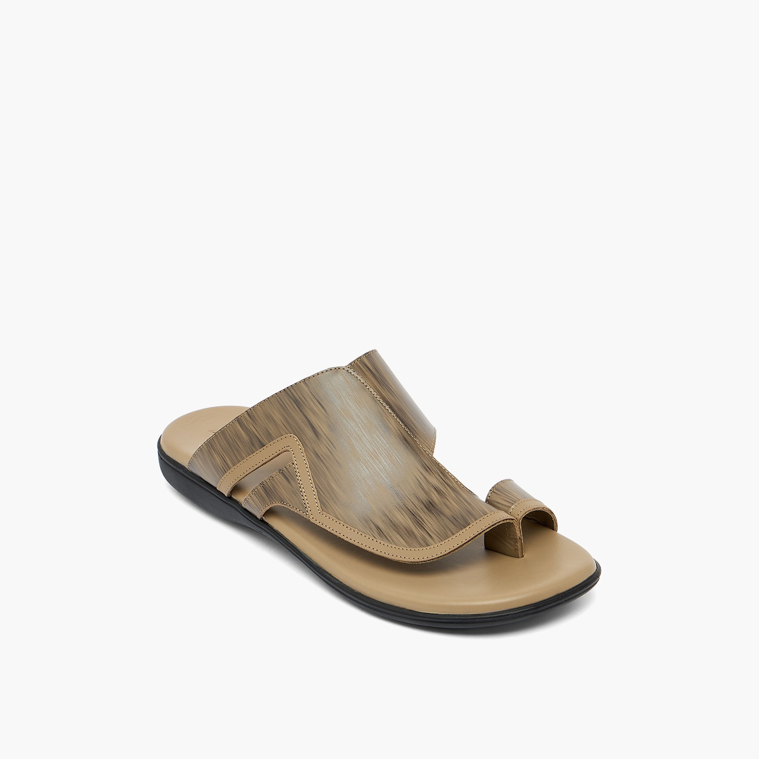 Al Waha Men Leather Arabic Sandals-men-shoes-sandals-image-2