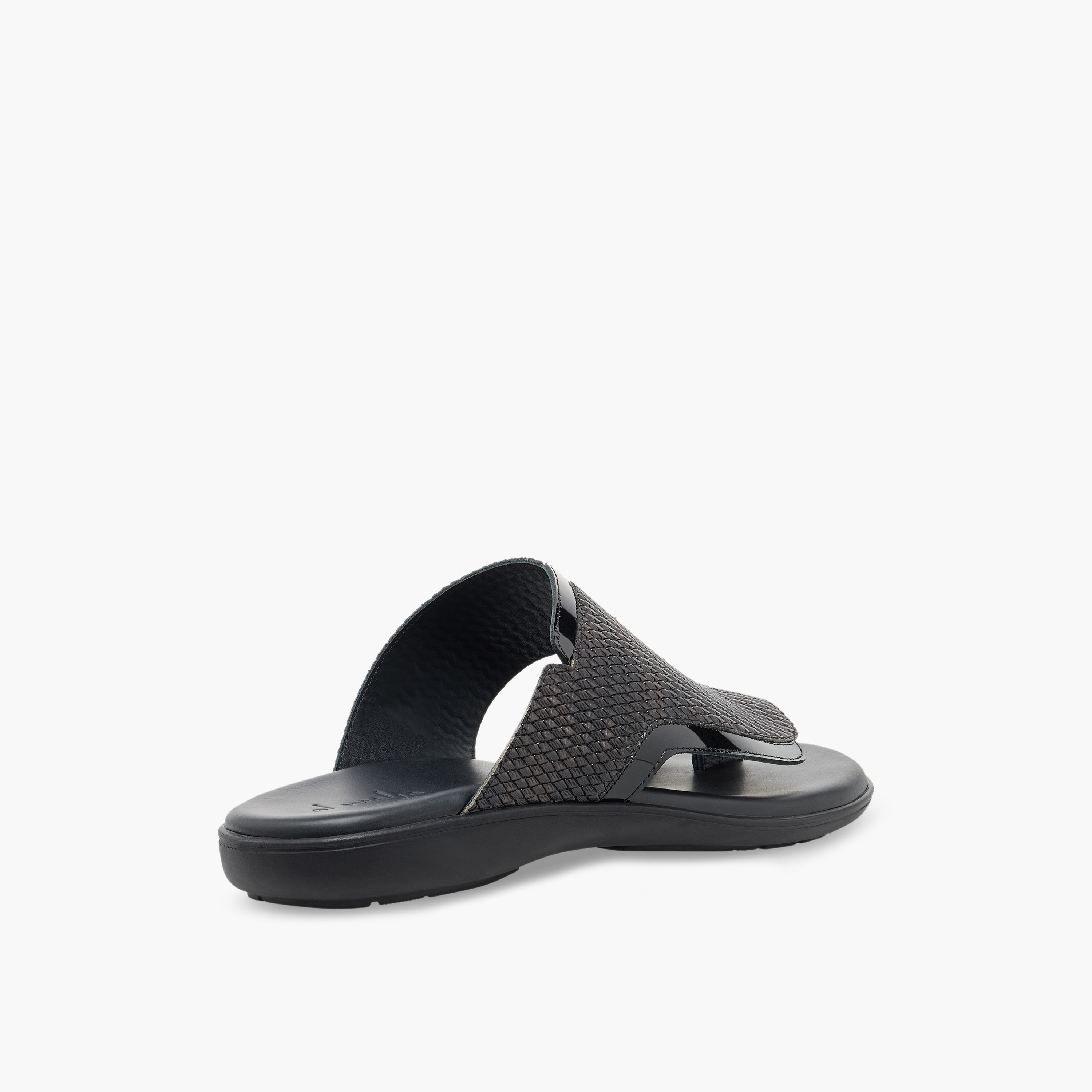 Al Waha Men Textured Leather Arabic Sandals-men-shoes-sandals-image-6