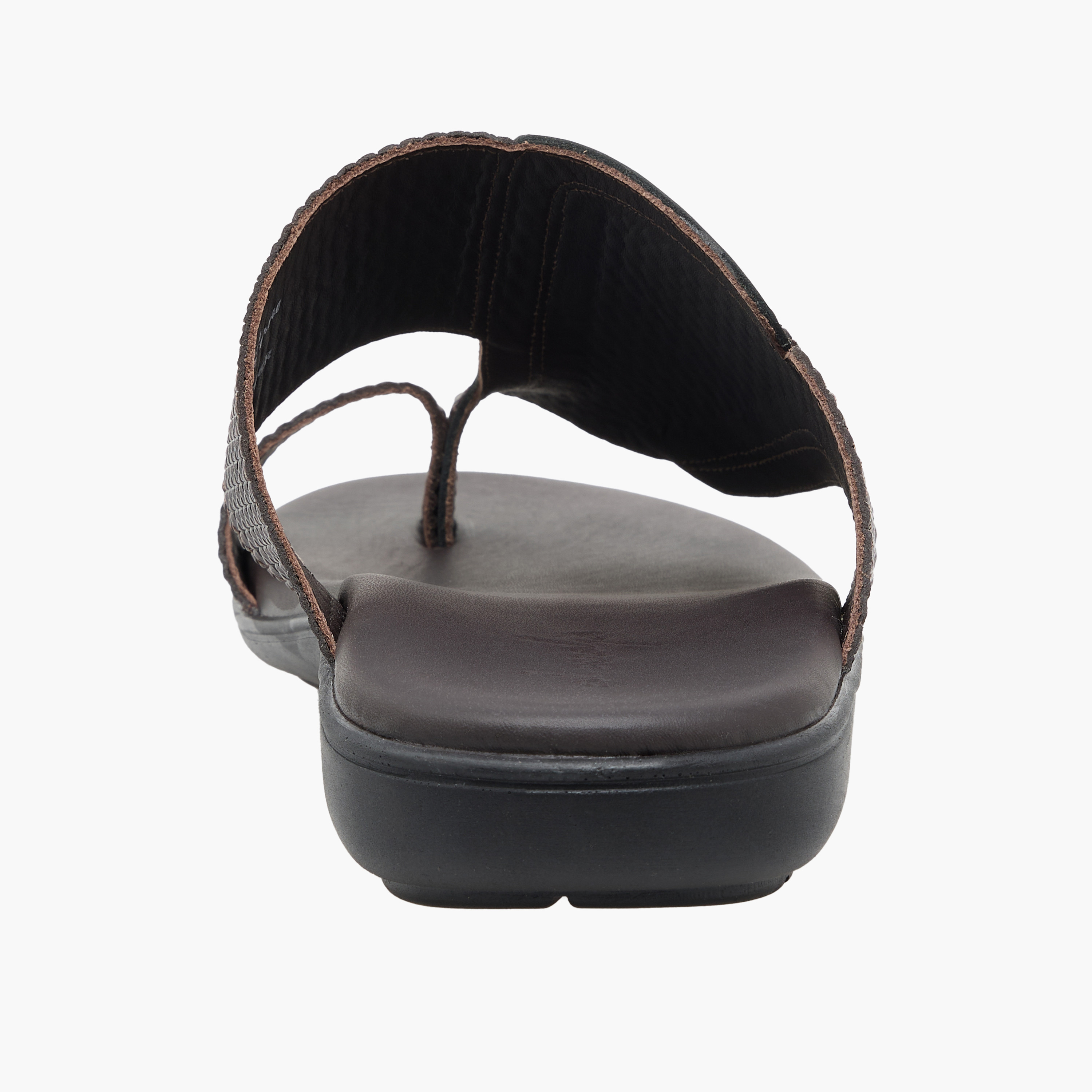 Al Waha Men Textured Leather Arabic Sandals-men-shoes-sandals-image-8