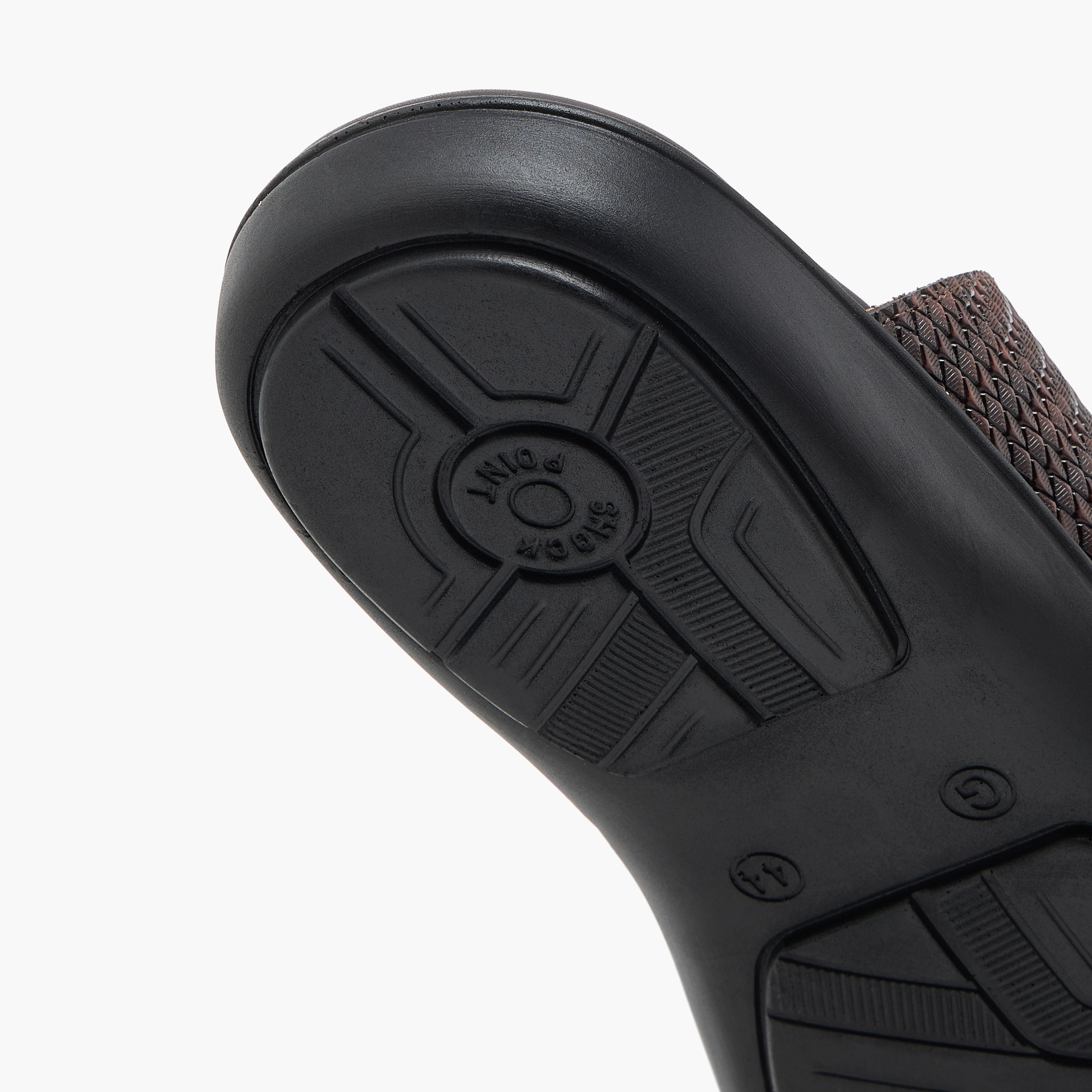 Al Waha Men Textured Leather Arabic Sandals-men-shoes-sandals-image-9