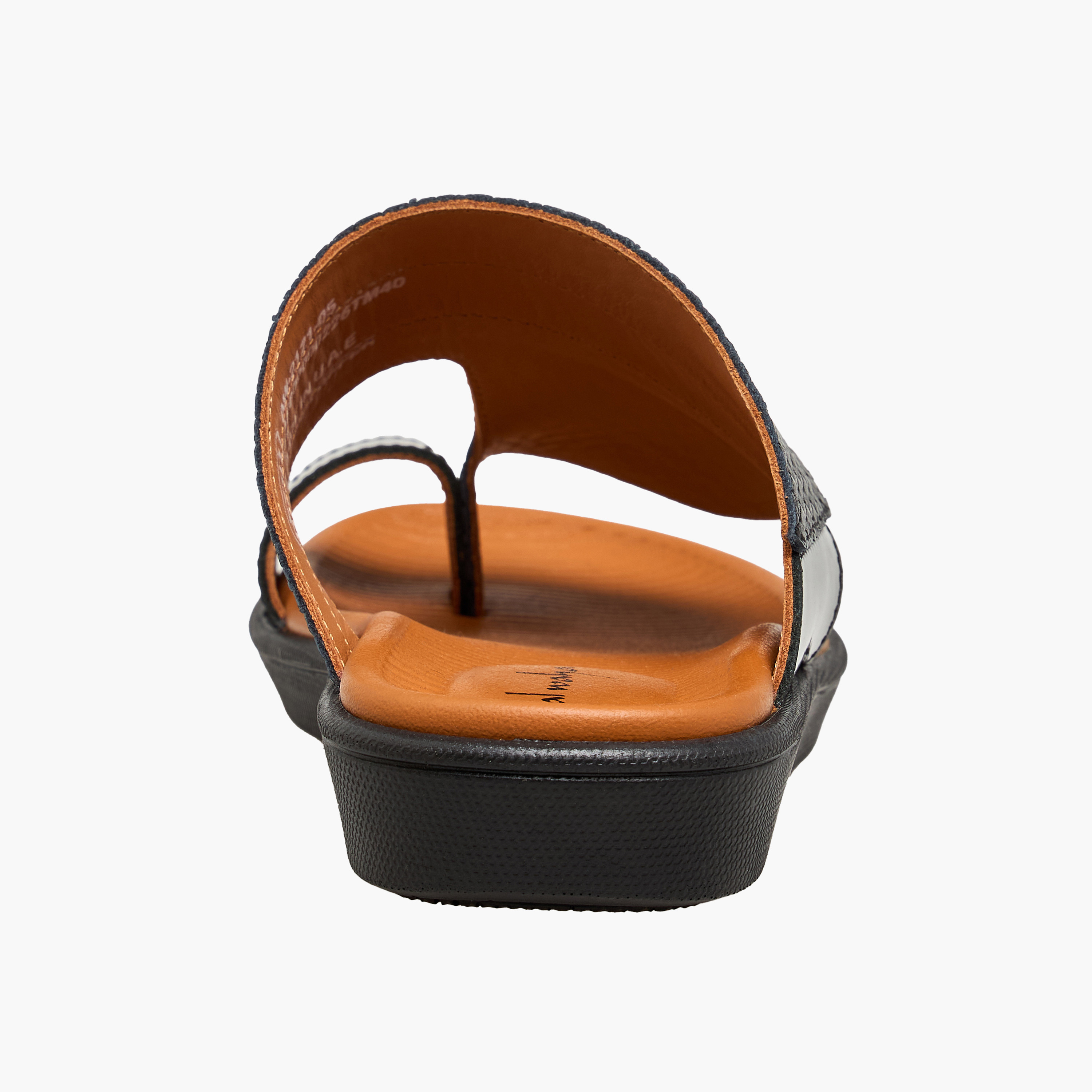 Al Waha Boys Textured Arabic Sandals-boys-shoes-sandals-image-5