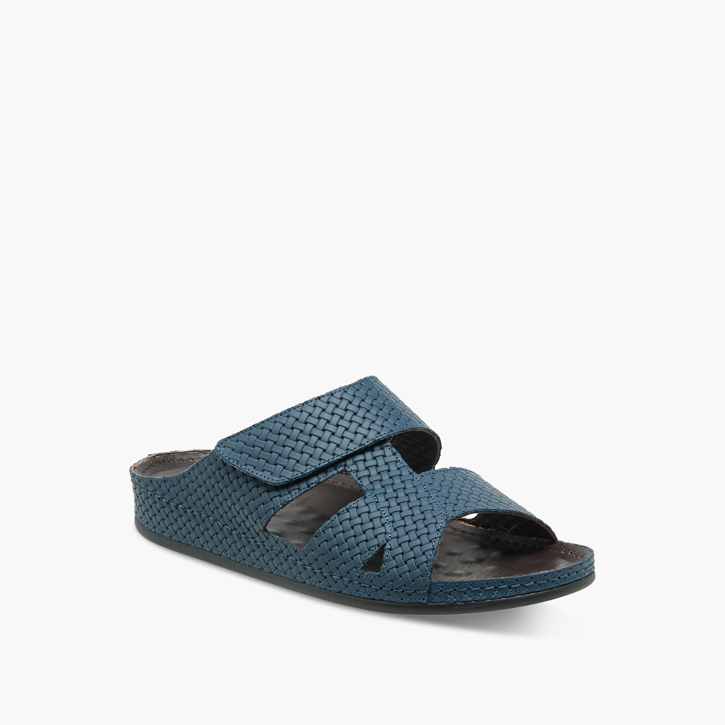 Al Waha Men Textured Arabic Sandals-men-shoes-sandals-image-2