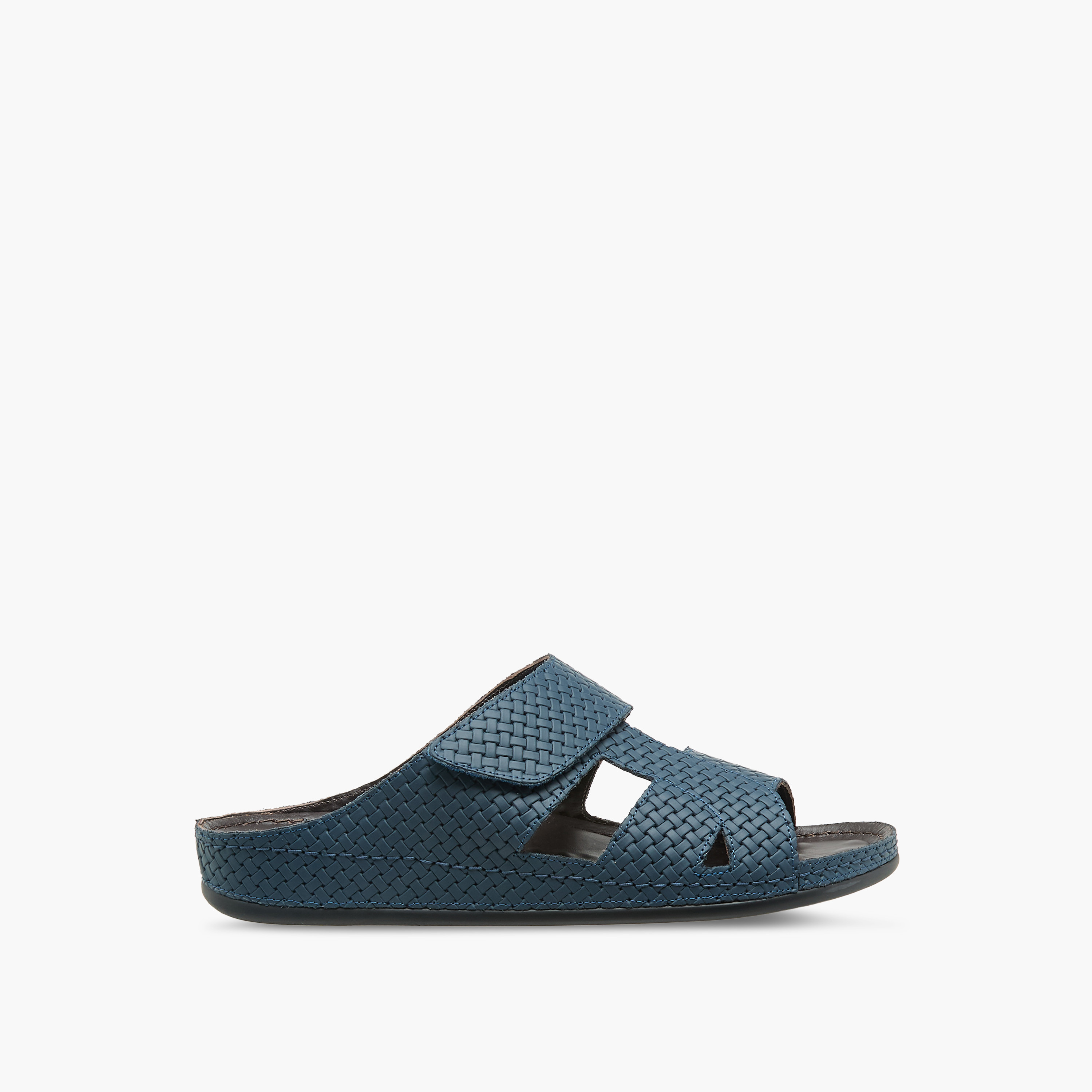 Al Waha Men Textured Arabic Sandals-men-shoes-sandals-image-3