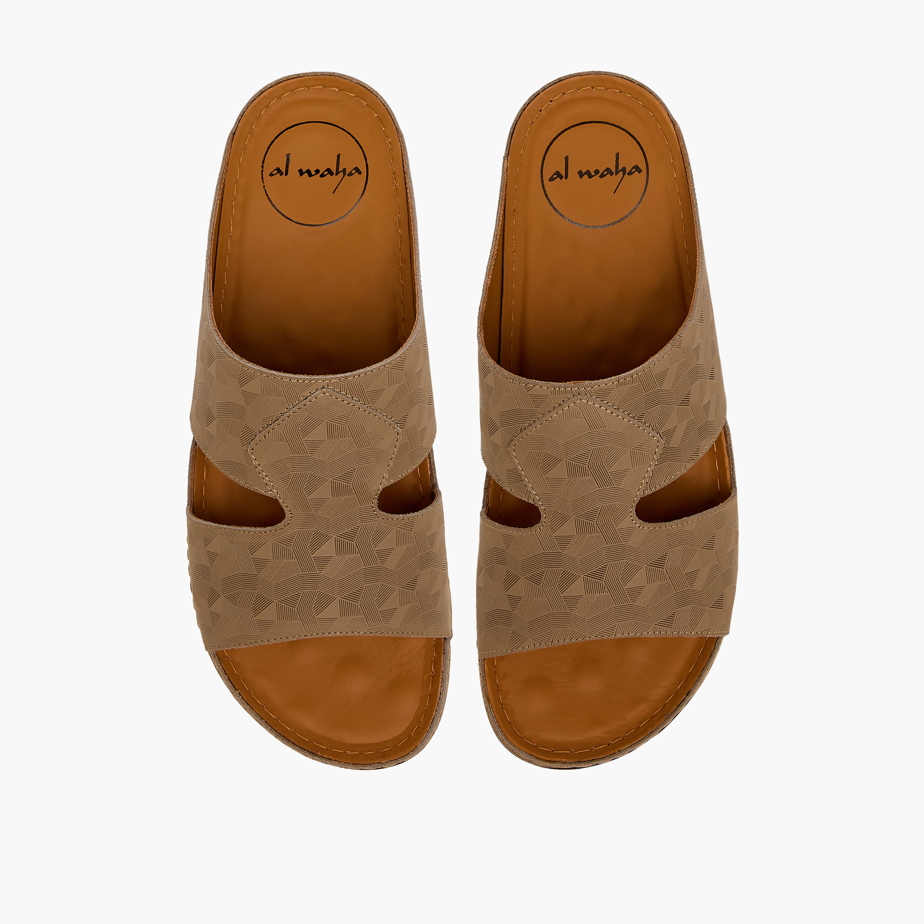 صندل عربي جلد للرجال من الواحة-men-shoes-sandals-image-1