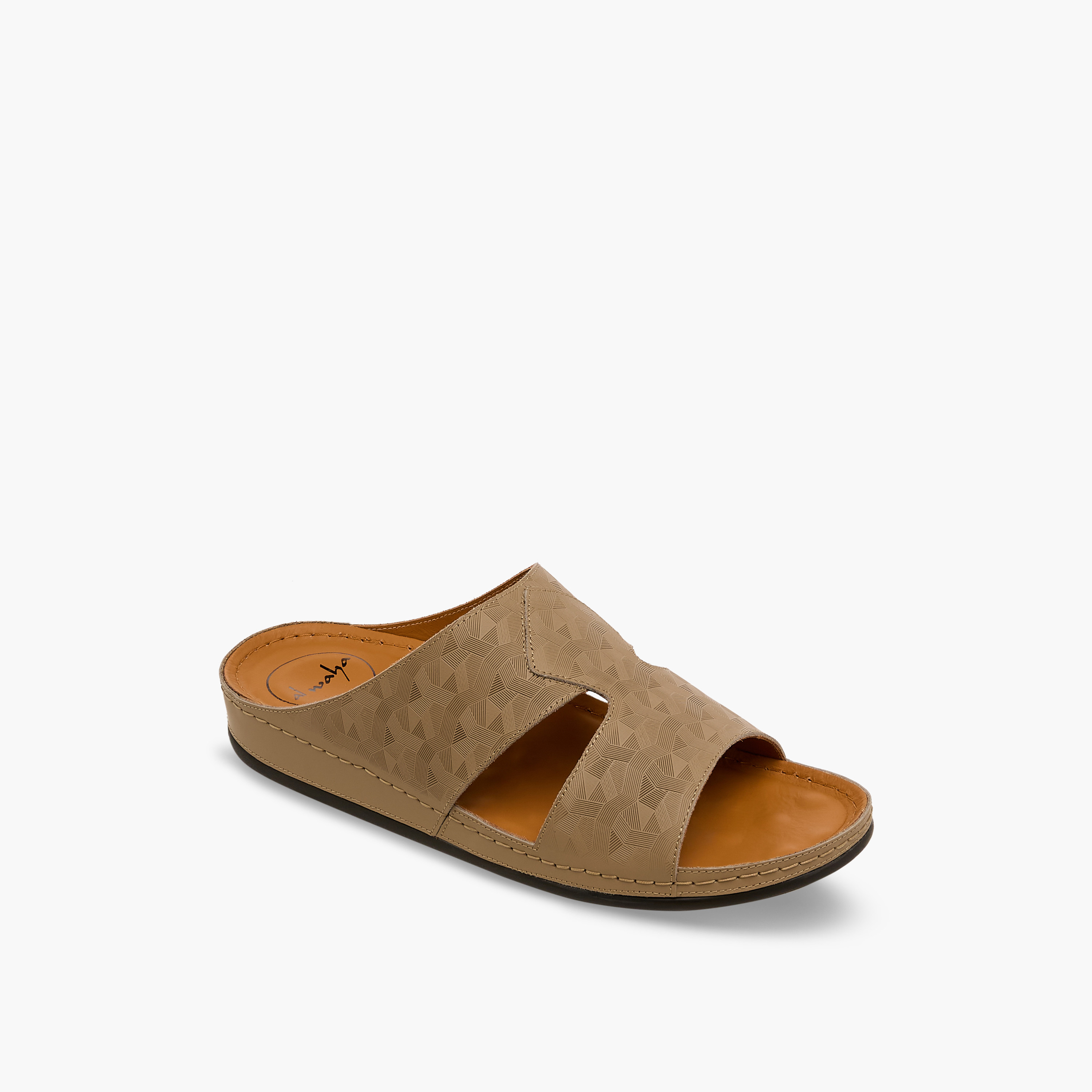 صندل عربي جلد للرجال من الواحة-men-shoes-sandals-image-2