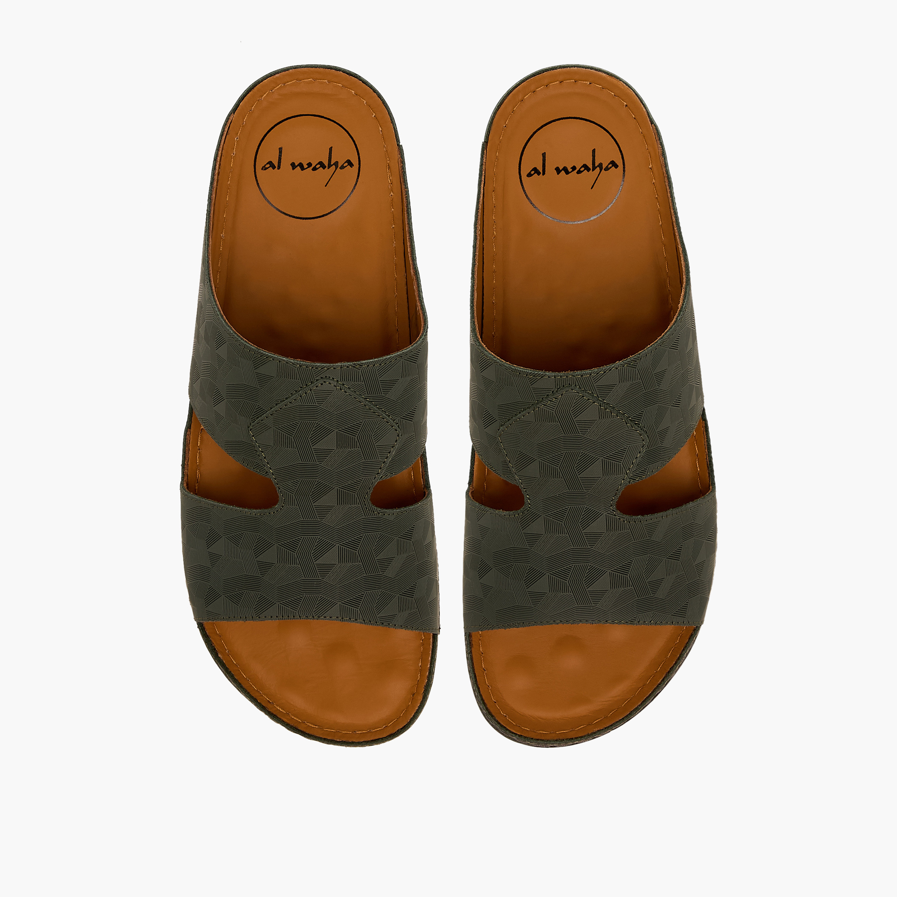 Al Waha Men Leather Arabic Sandals-men-shoes-sandals-image-1