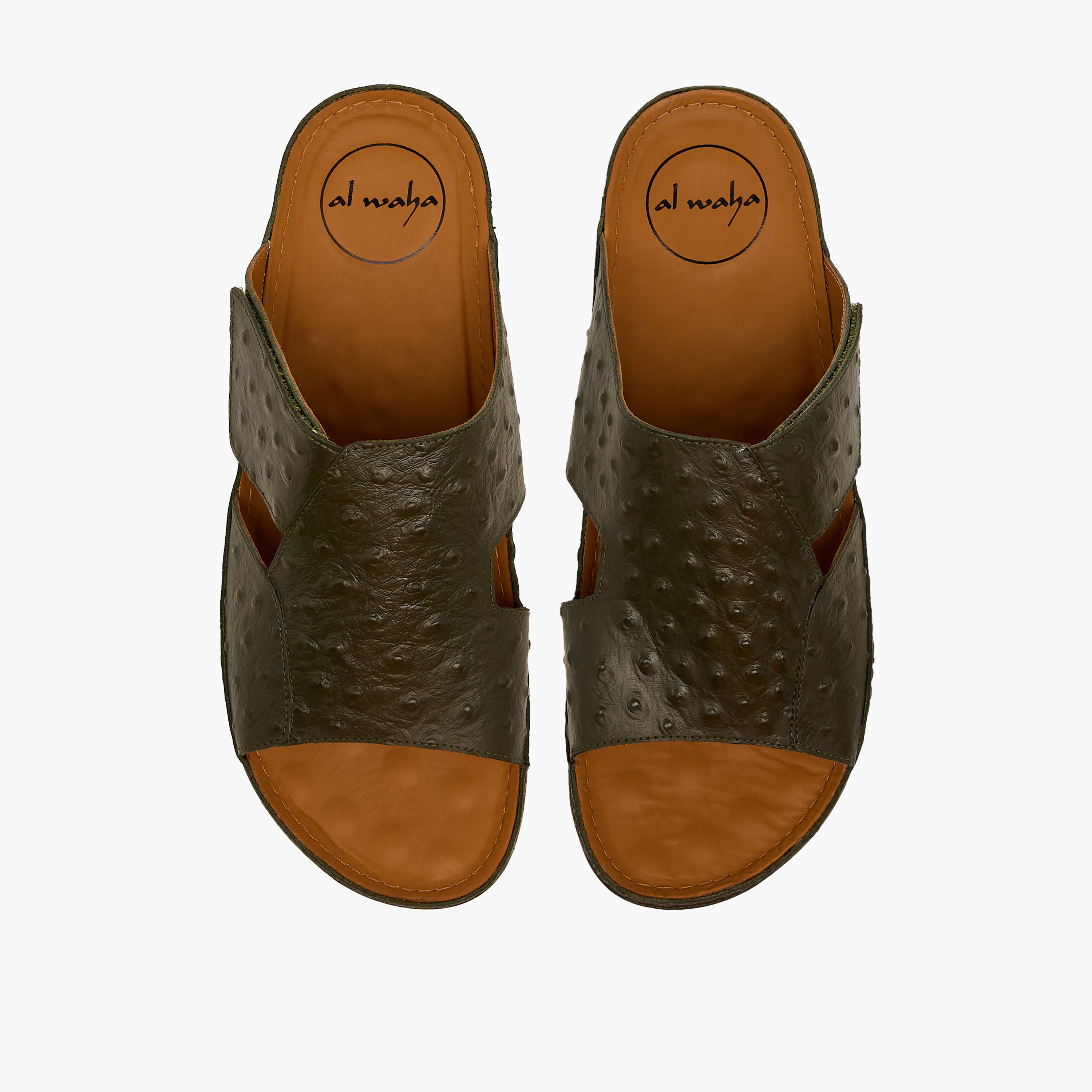 صندل عربي جلد للرجال من الواحة-men-shoes-sandals-image-1