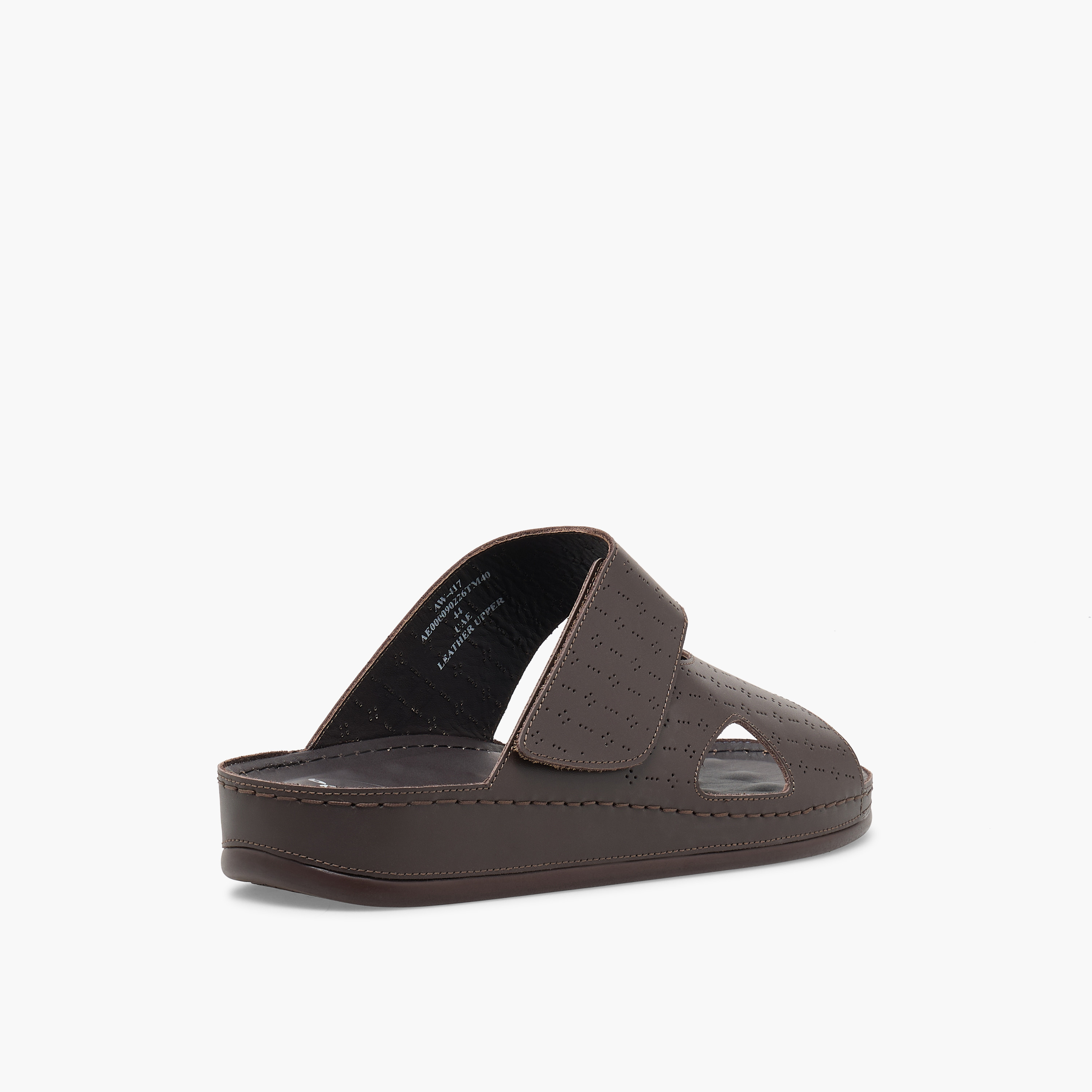 Al Waha Men Perforated Design Arabic Sandals-men-shoes-sandals-image-6