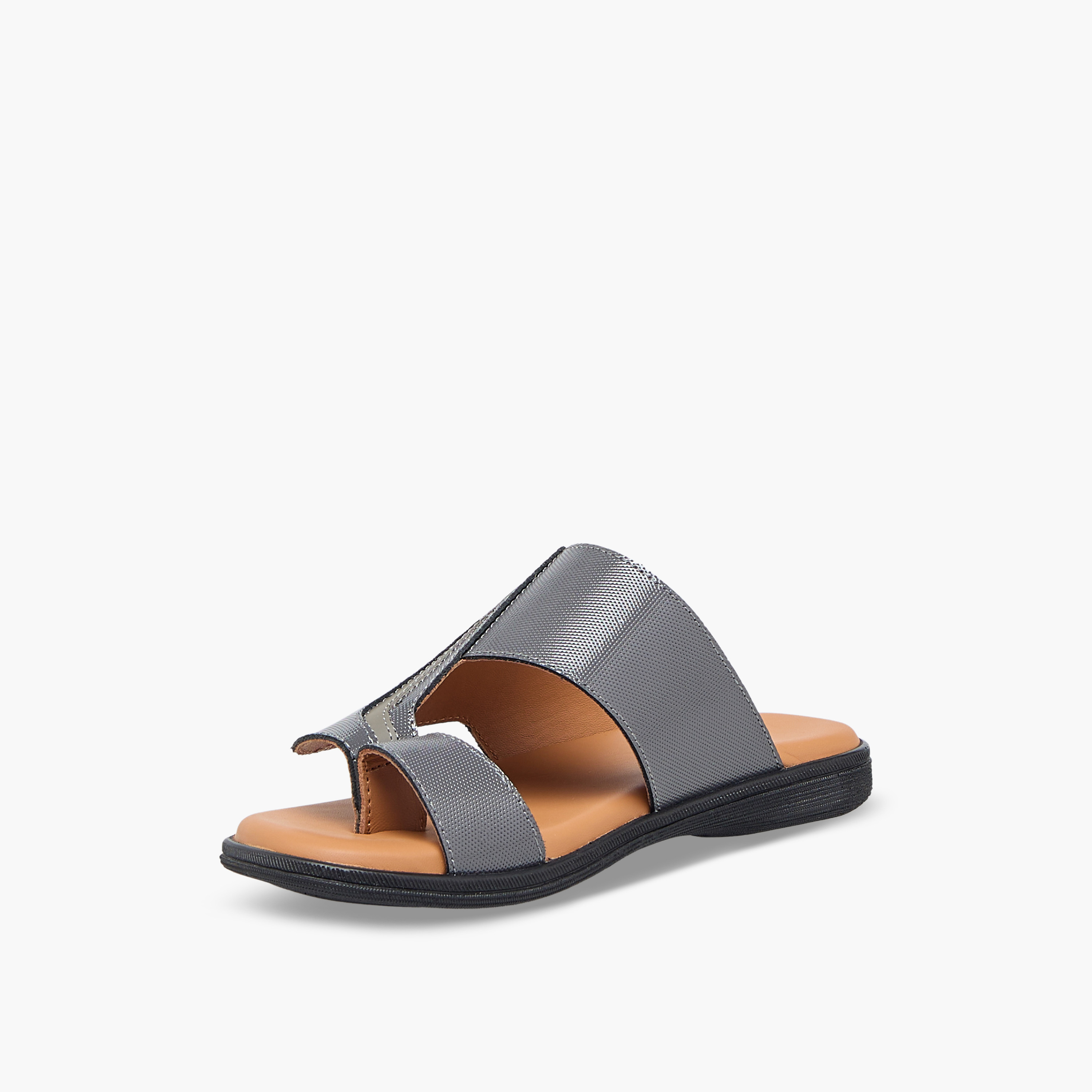 صندل عربي جلد سهل الارتداء للأولاد من الواحة-boys-shoes-sandals-image-4