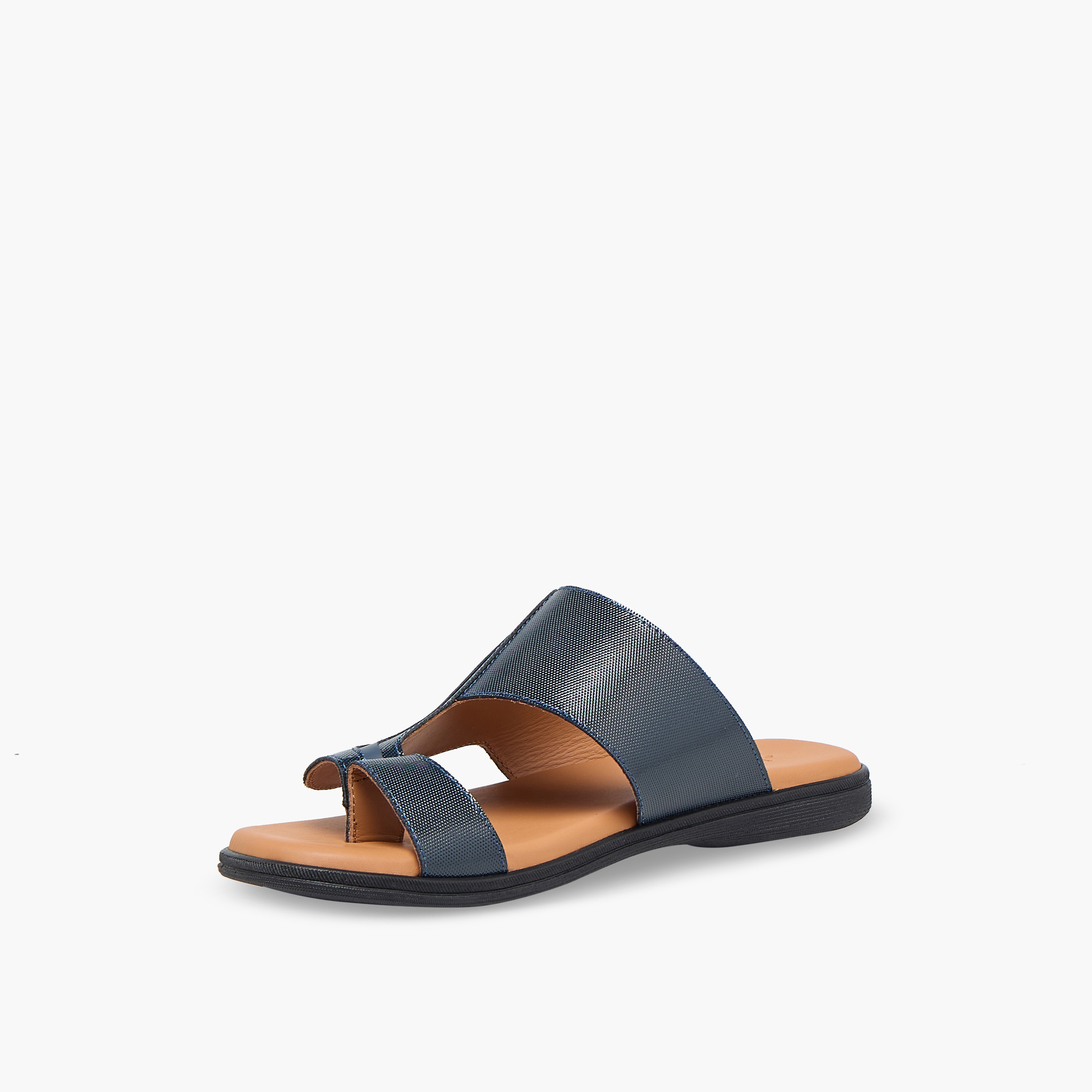 Al Waha Boys Slip-On Leather Arabic Sandals-boys-shoes-sandals-image-4