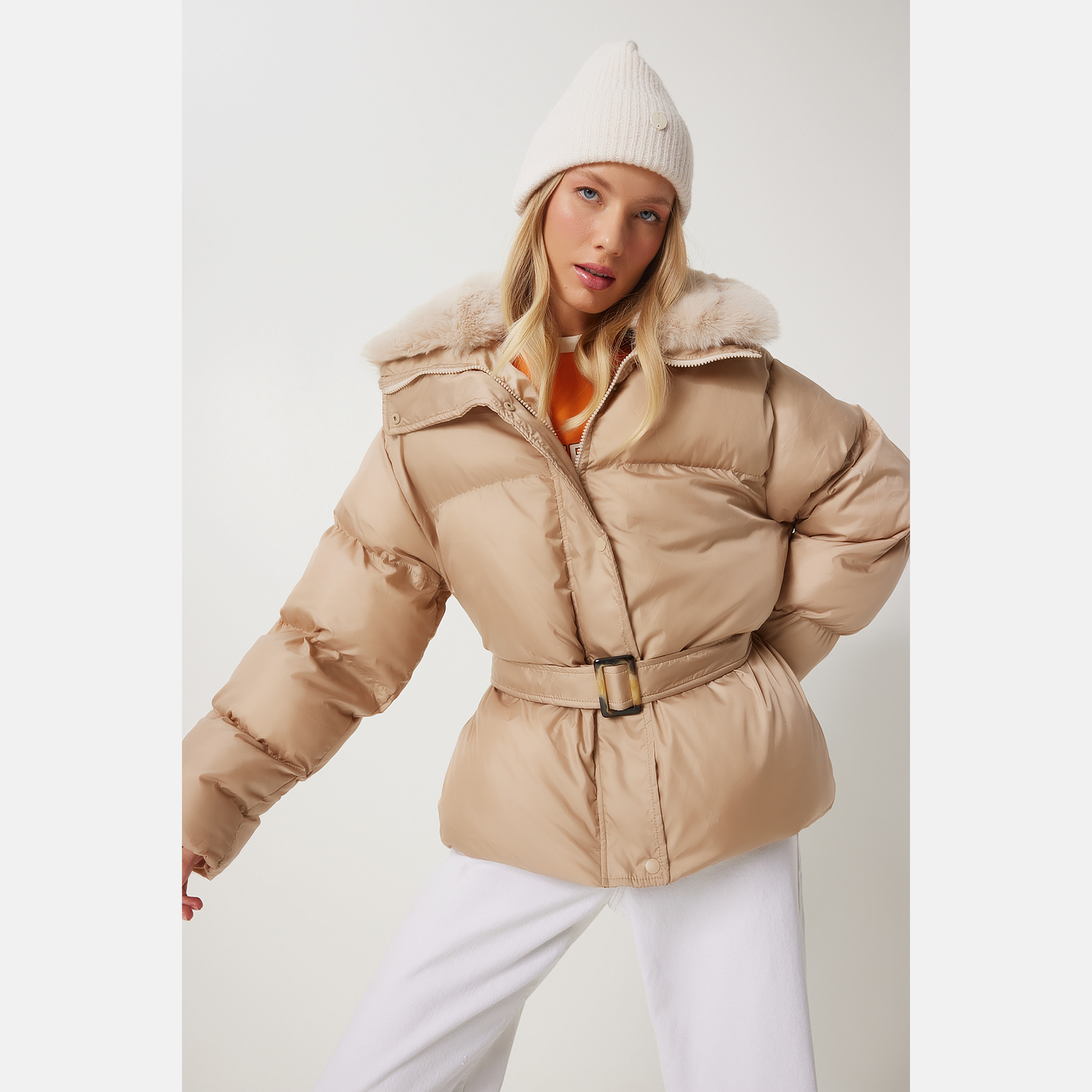 Happiness Istanbul Collared Women's Puffer Jacket-women-winterwear-coatsandjackets-jackets-image-5