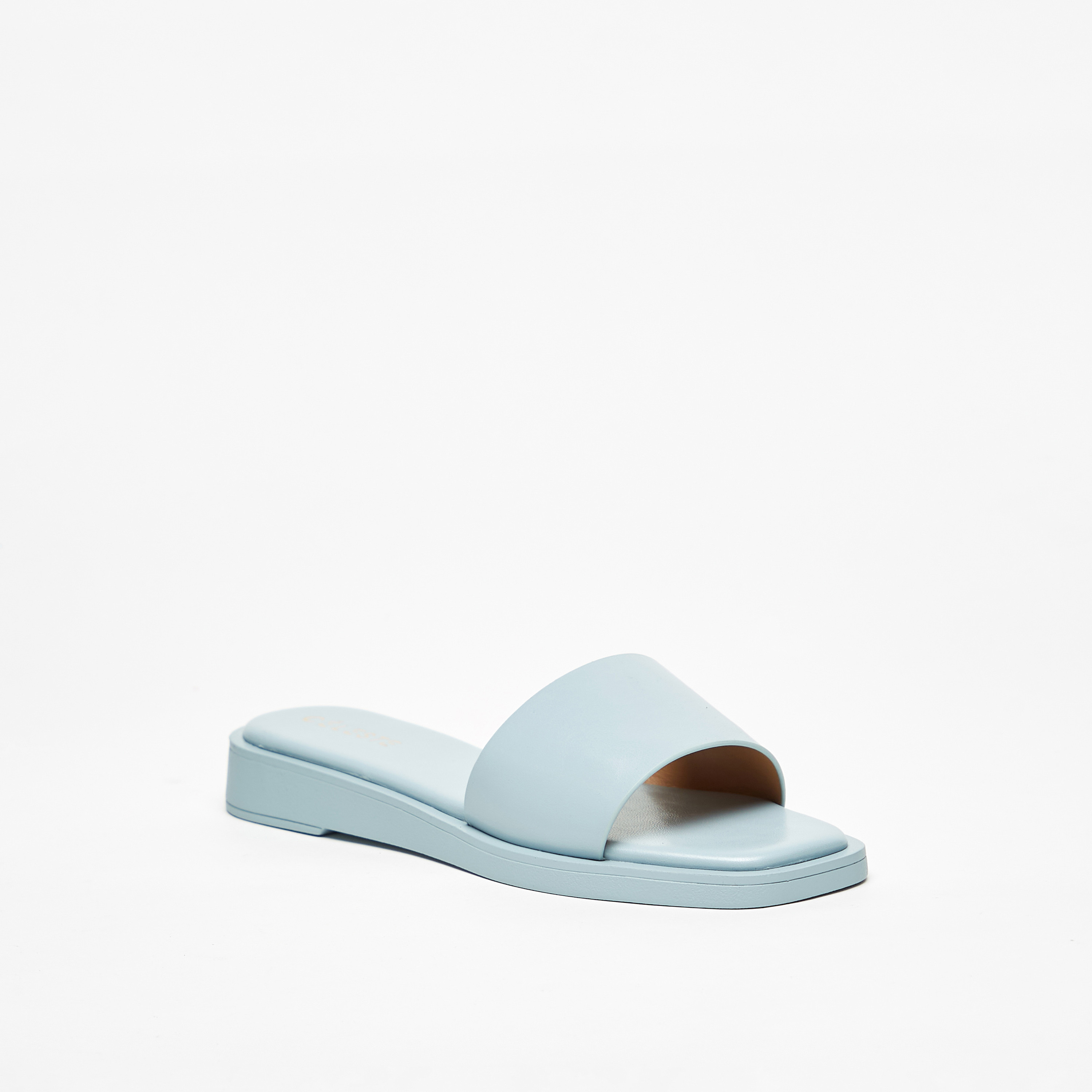 Shop Textured Strap Flat Sandals Online | Max UAE