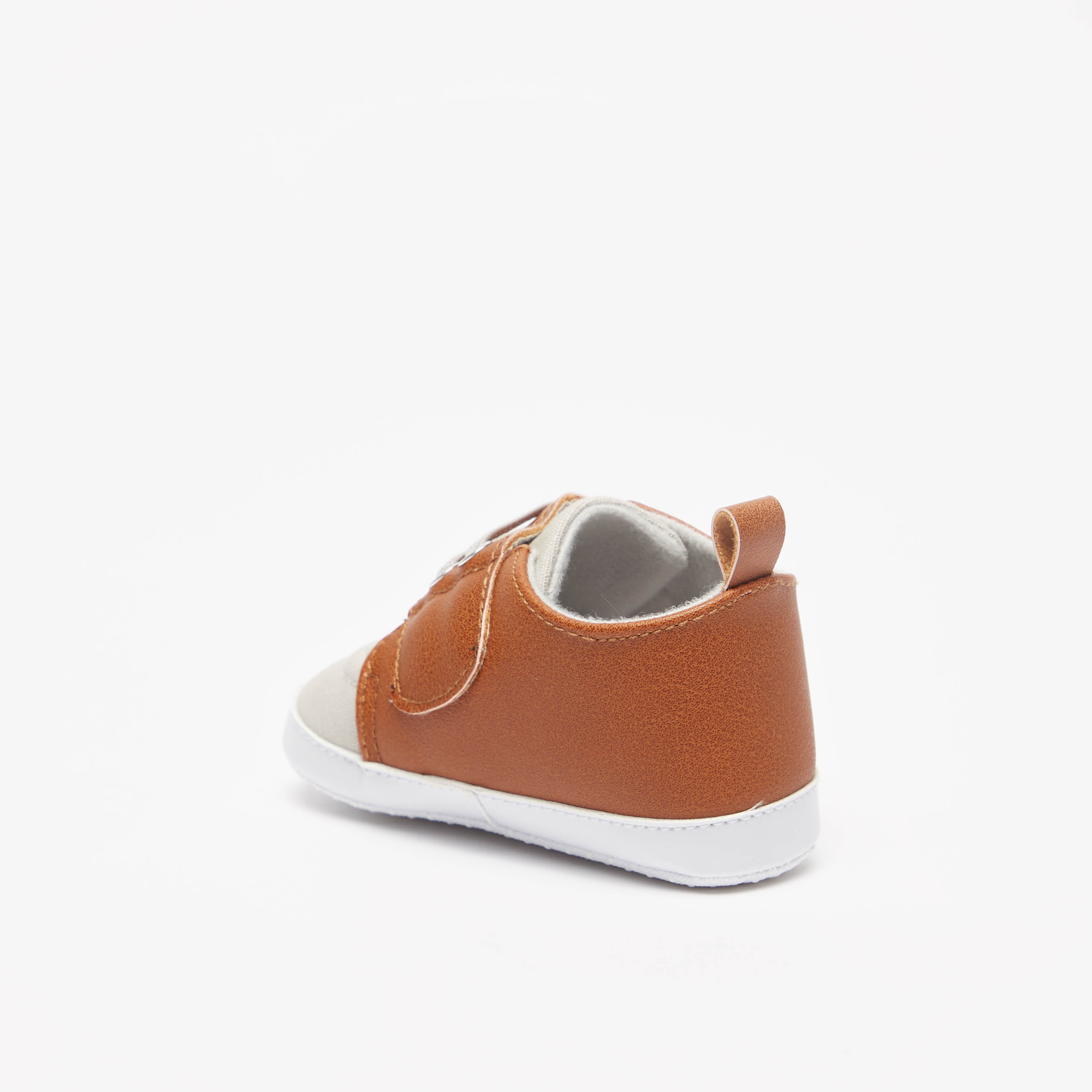 أبوات قوالب ملوّنة بشريط إغلاق-baby-boys-shoes-booties-image-2