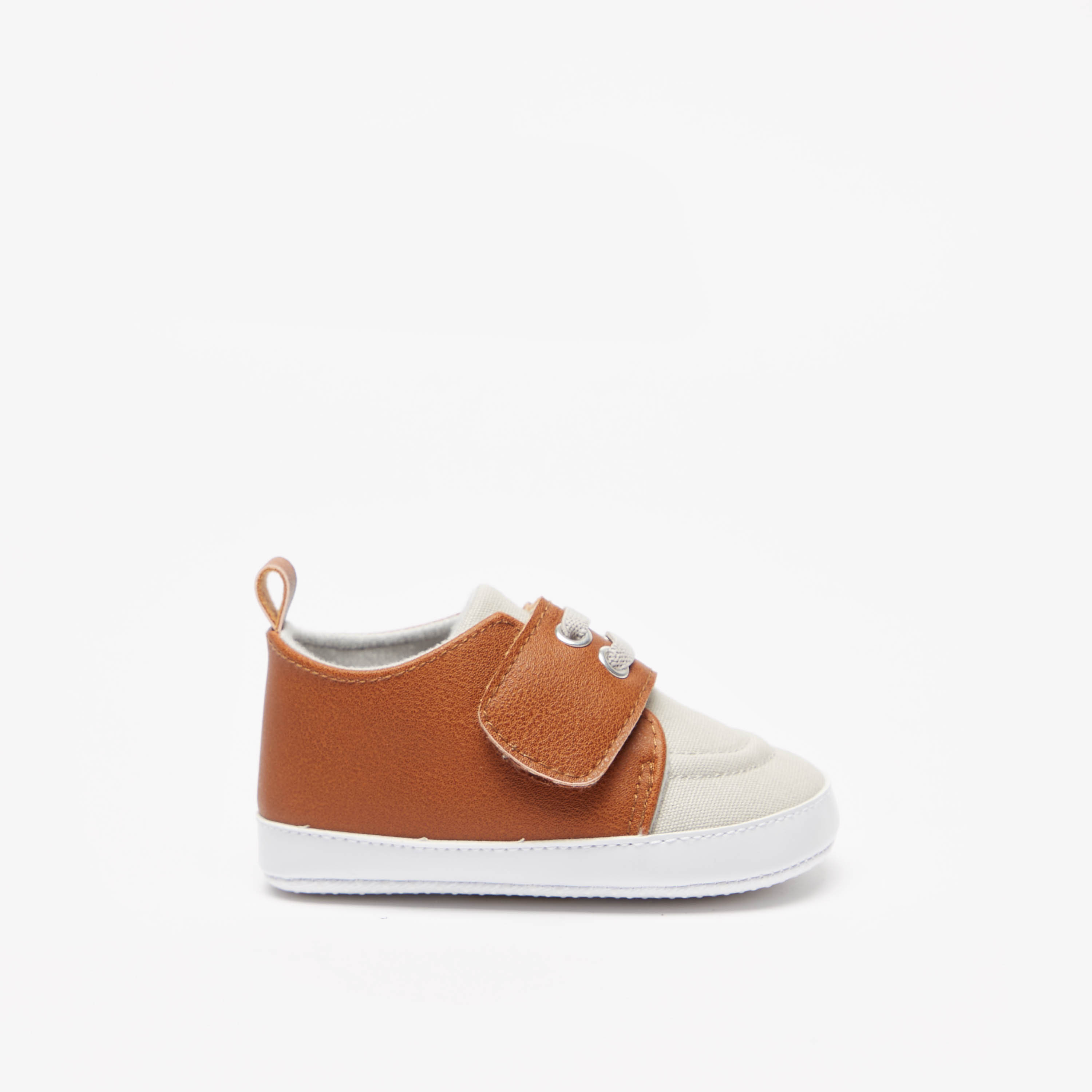 أبوات قوالب ملوّنة بشريط إغلاق-baby-boys-shoes-booties-image-3