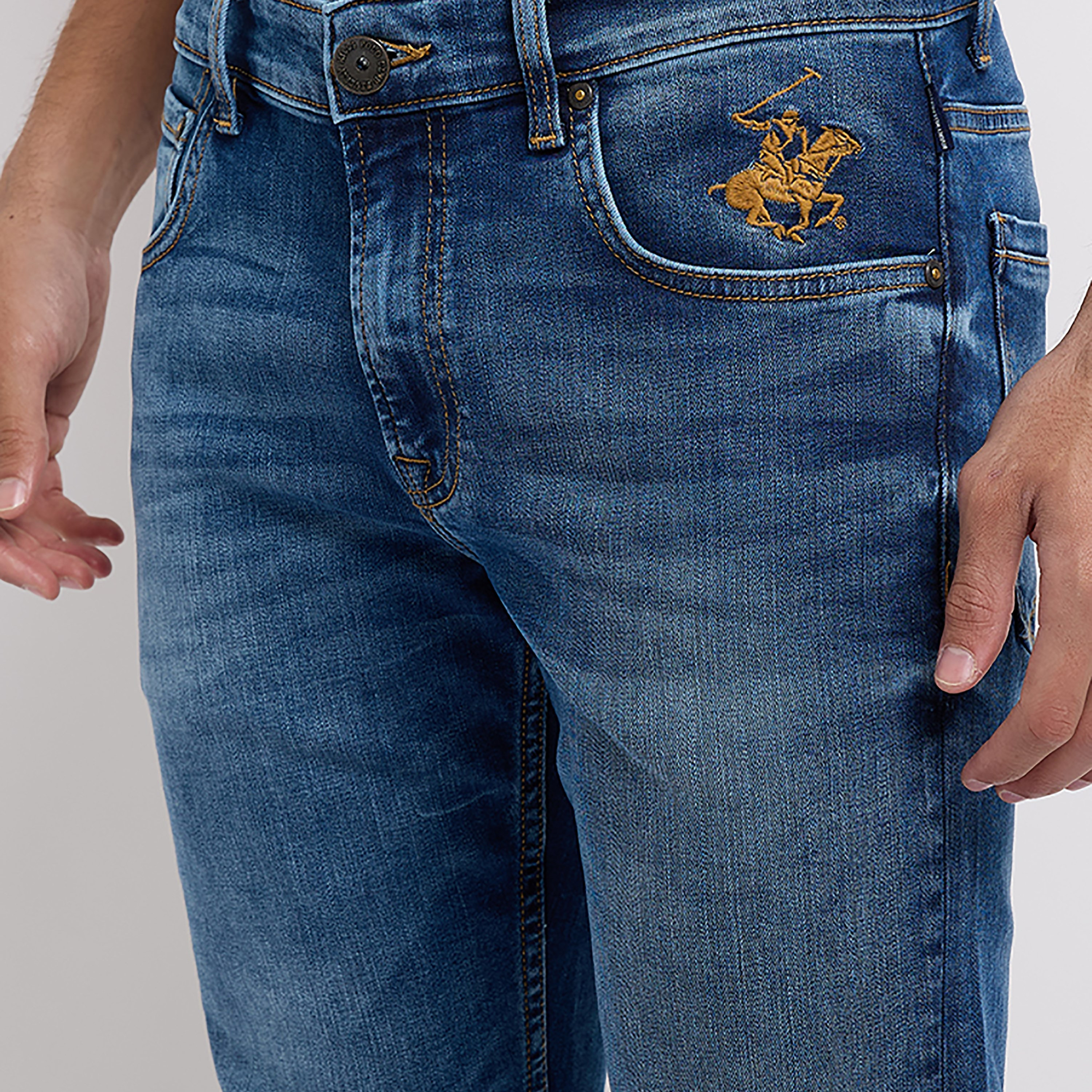 بنطال جينز بيفرلي هيلز بولو كلوب سكيني بخمسة جيوب باهت متوسط ​​الارتفاع-men-clothing-jeans-image-3